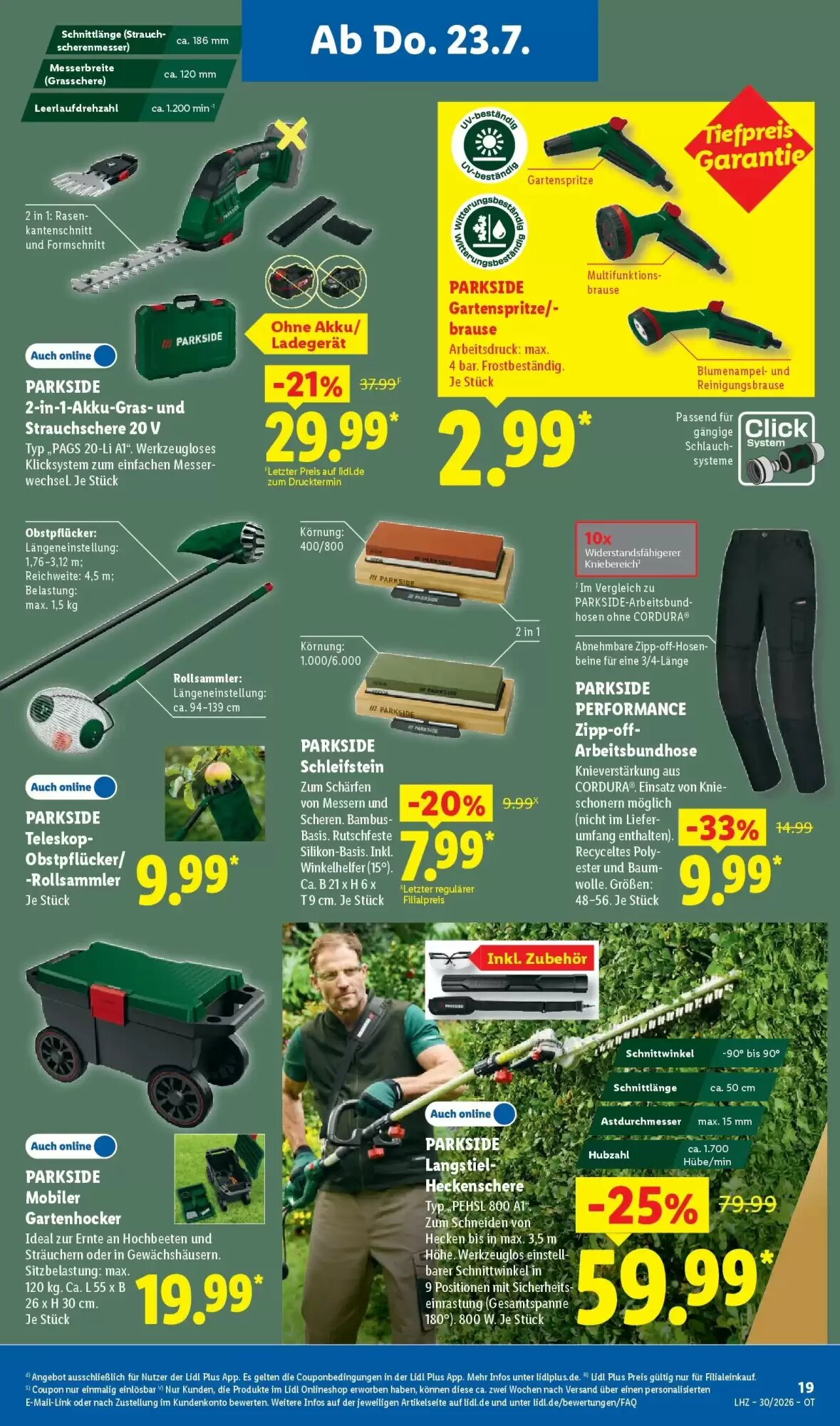 Lidl Prospekt (ab 19.07.2026) zum Blättern - Seite 43