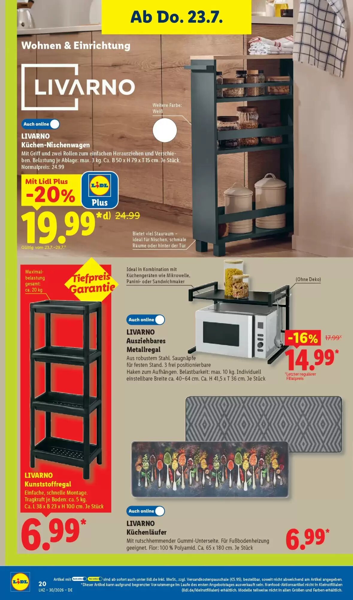 Lidl Prospekt (ab 19.07.2026) zum Blättern - Seite 44