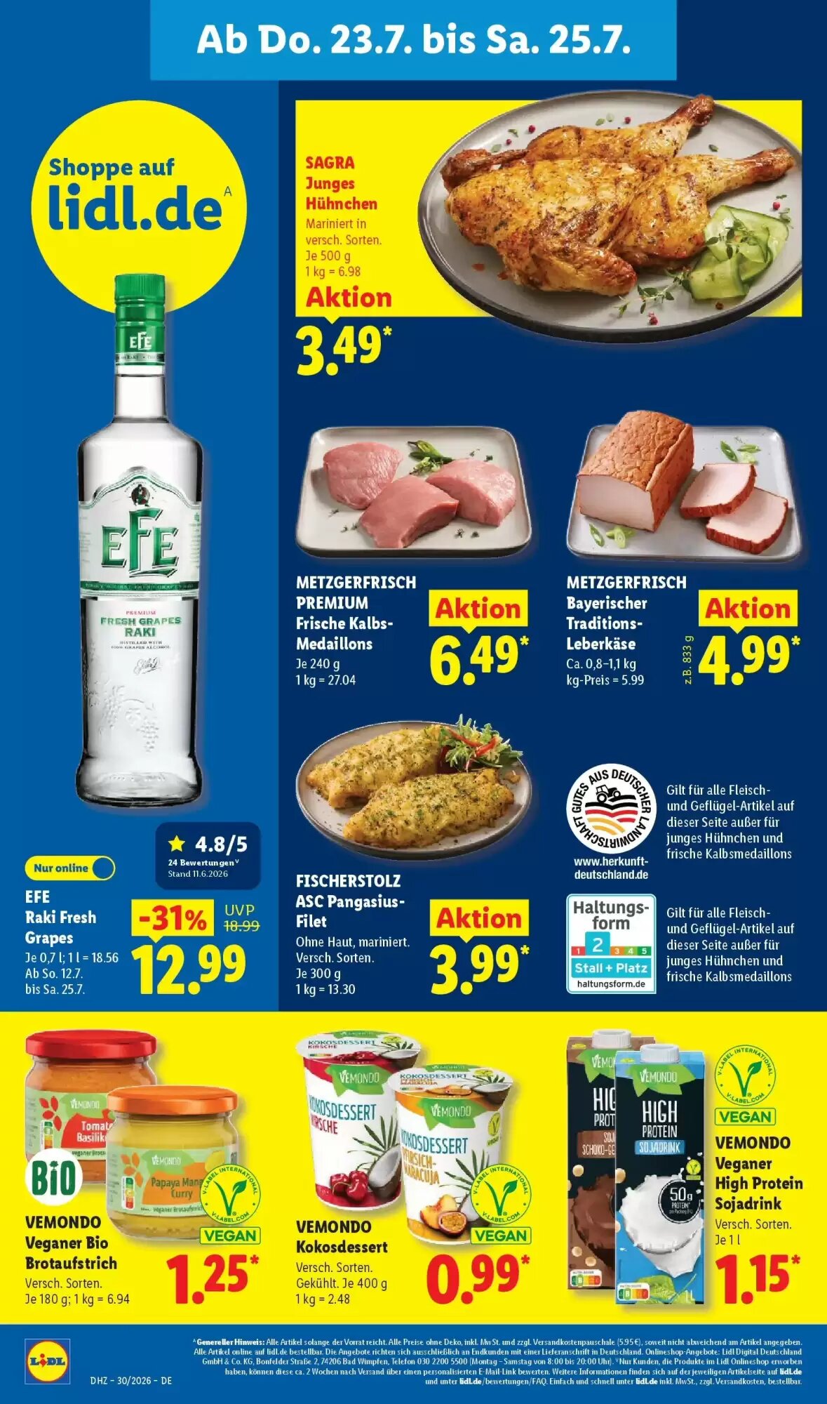 Lidl Prospekt (ab 19.07.2026) zum Blättern - Seite 52