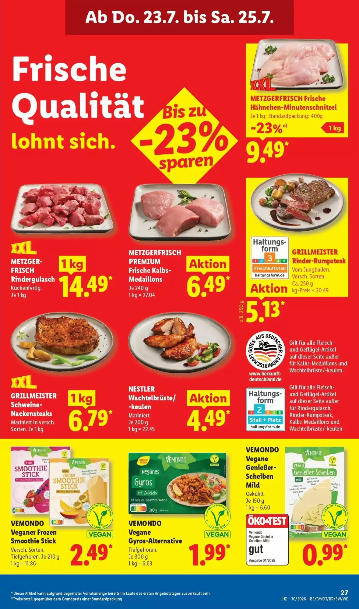 Lidl Prospekt (ab 19.07.2026) zum Blättern - Seite 53