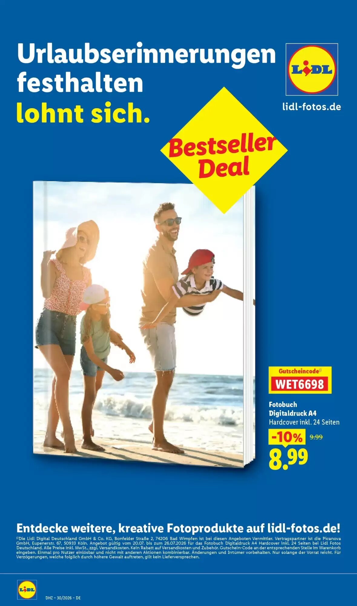 Lidl Prospekt (ab 19.07.2026) zum Blättern - Seite 60