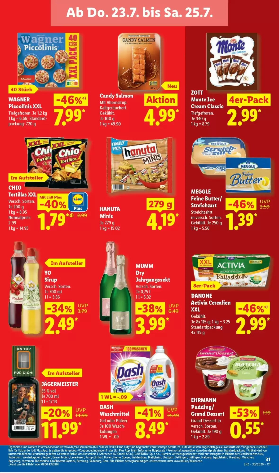 Lidl Prospekt (ab 19.07.2026) zum Blättern - Seite 65