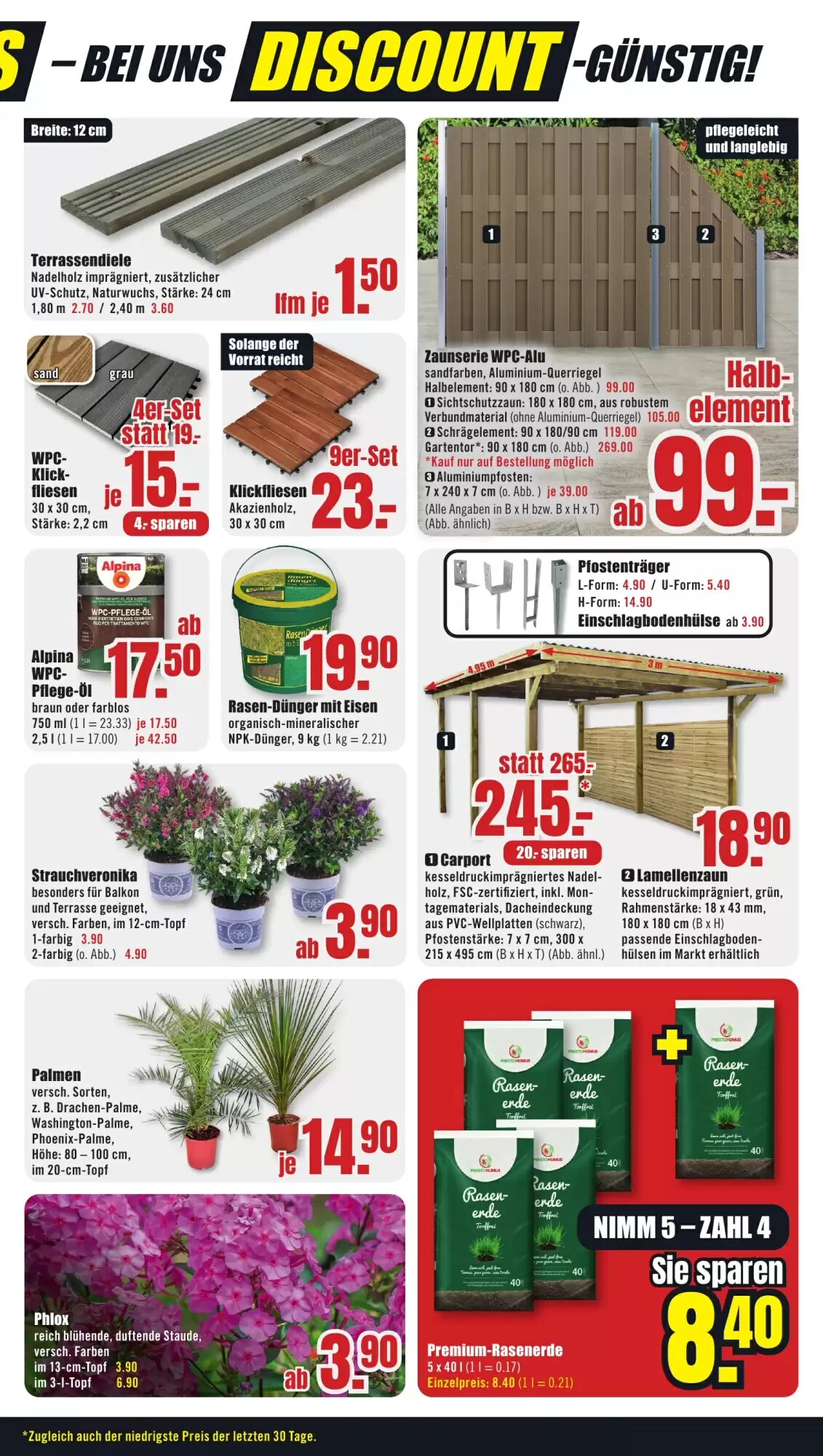 B1 Discount Baumarkt Prospekt (ab 19.07.2026) zum Blättern - Seite 3