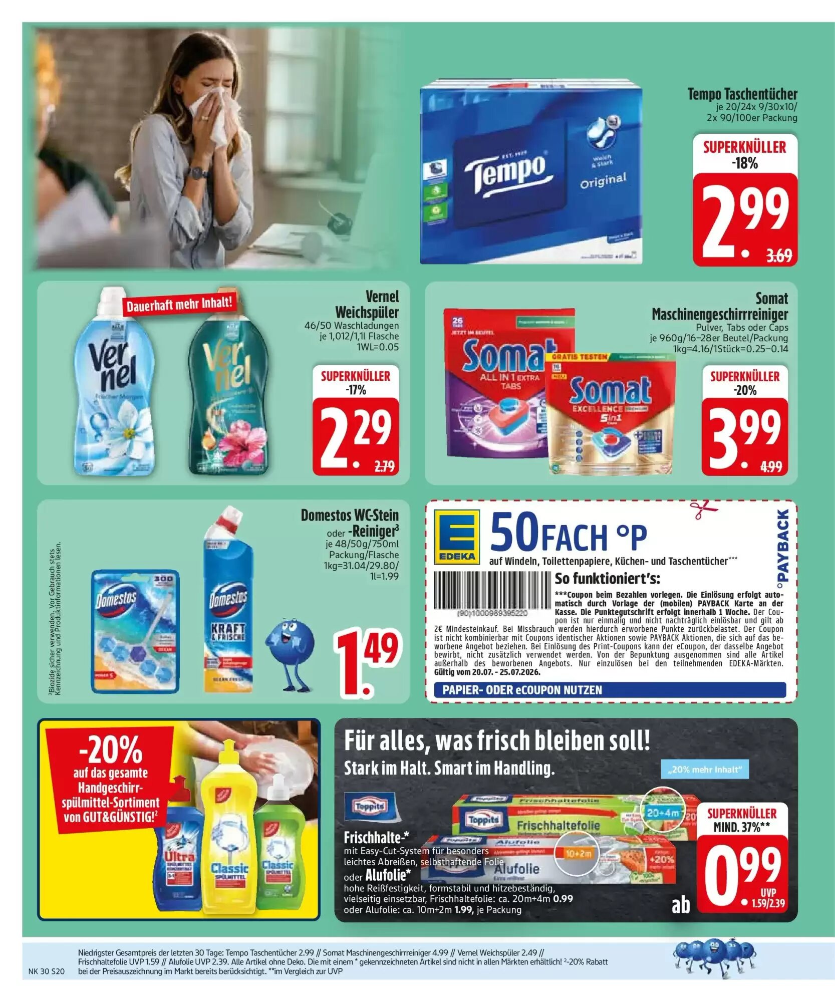 Edeka Xpress Prospekt (ab 19.07.2026) zum Blättern - Seite 22