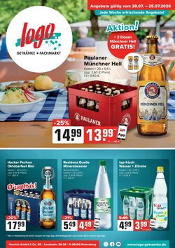 Logo Getränkemarkt Prospekt (ab 19.07.2026) zum Blättern