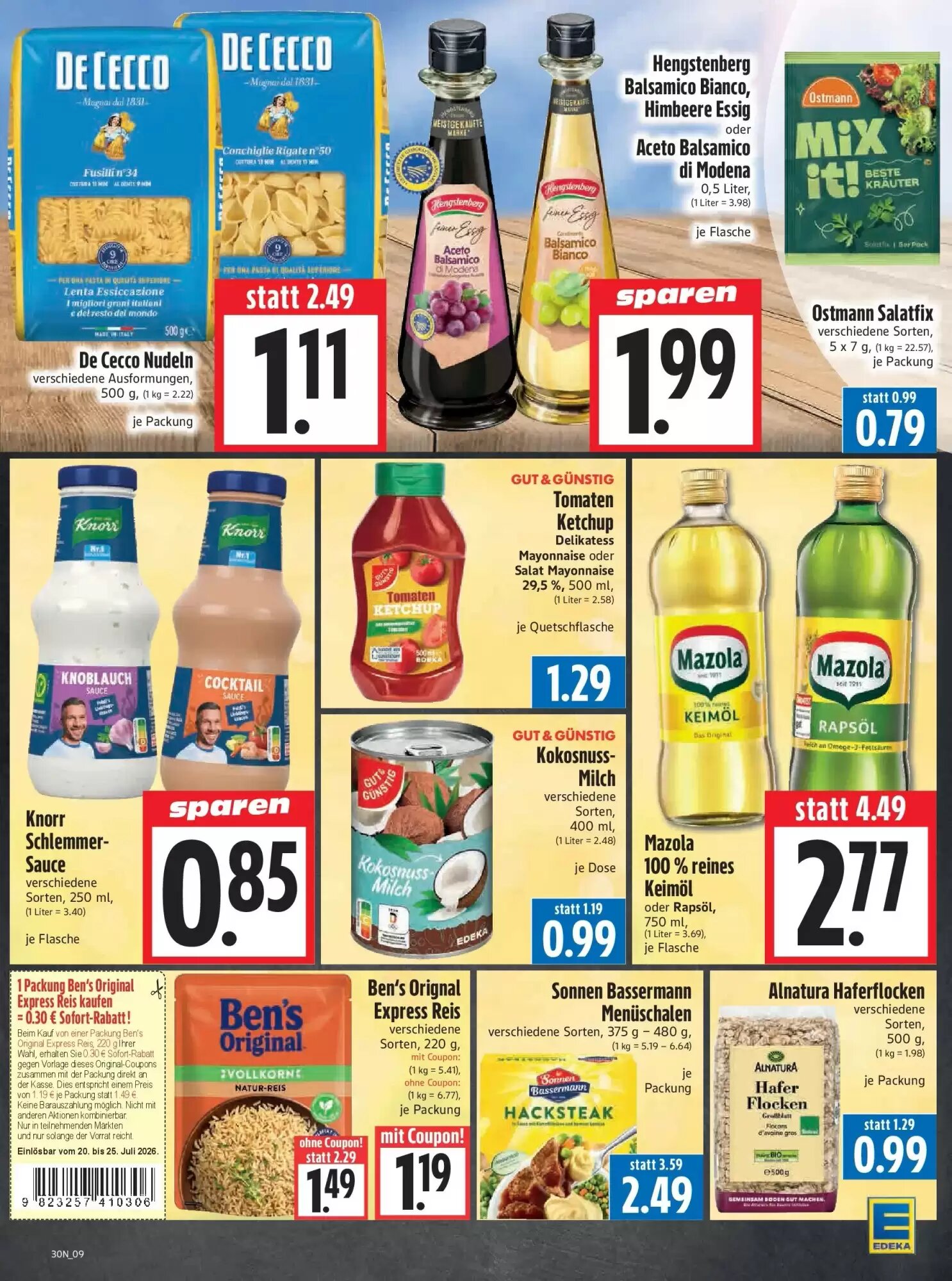 EDEKA Hahner Prospekt (ab 19.07.2026) zum Blättern - Seite 11