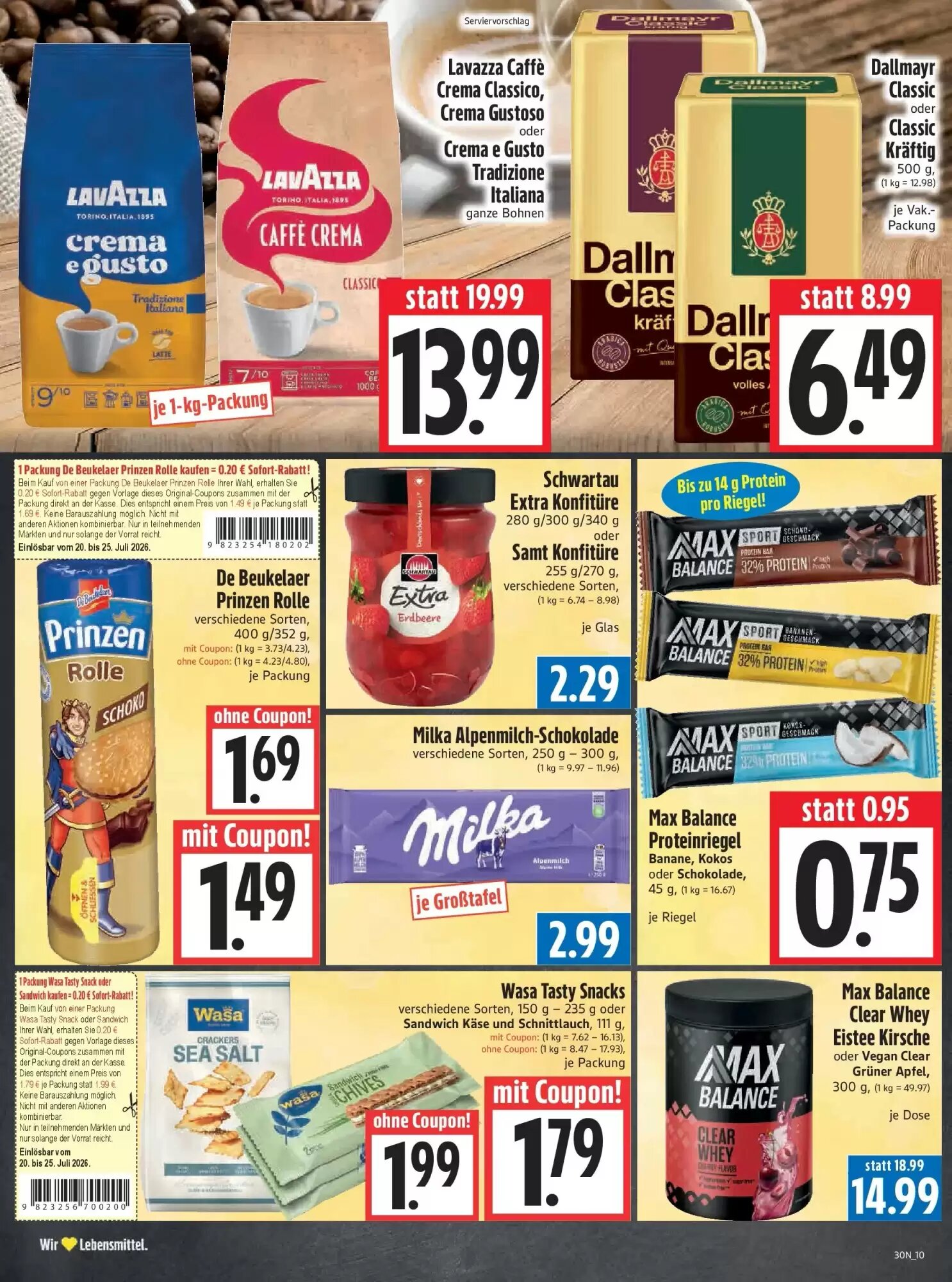 EDEKA Hahner Prospekt (ab 19.07.2026) zum Blättern - Seite 12
