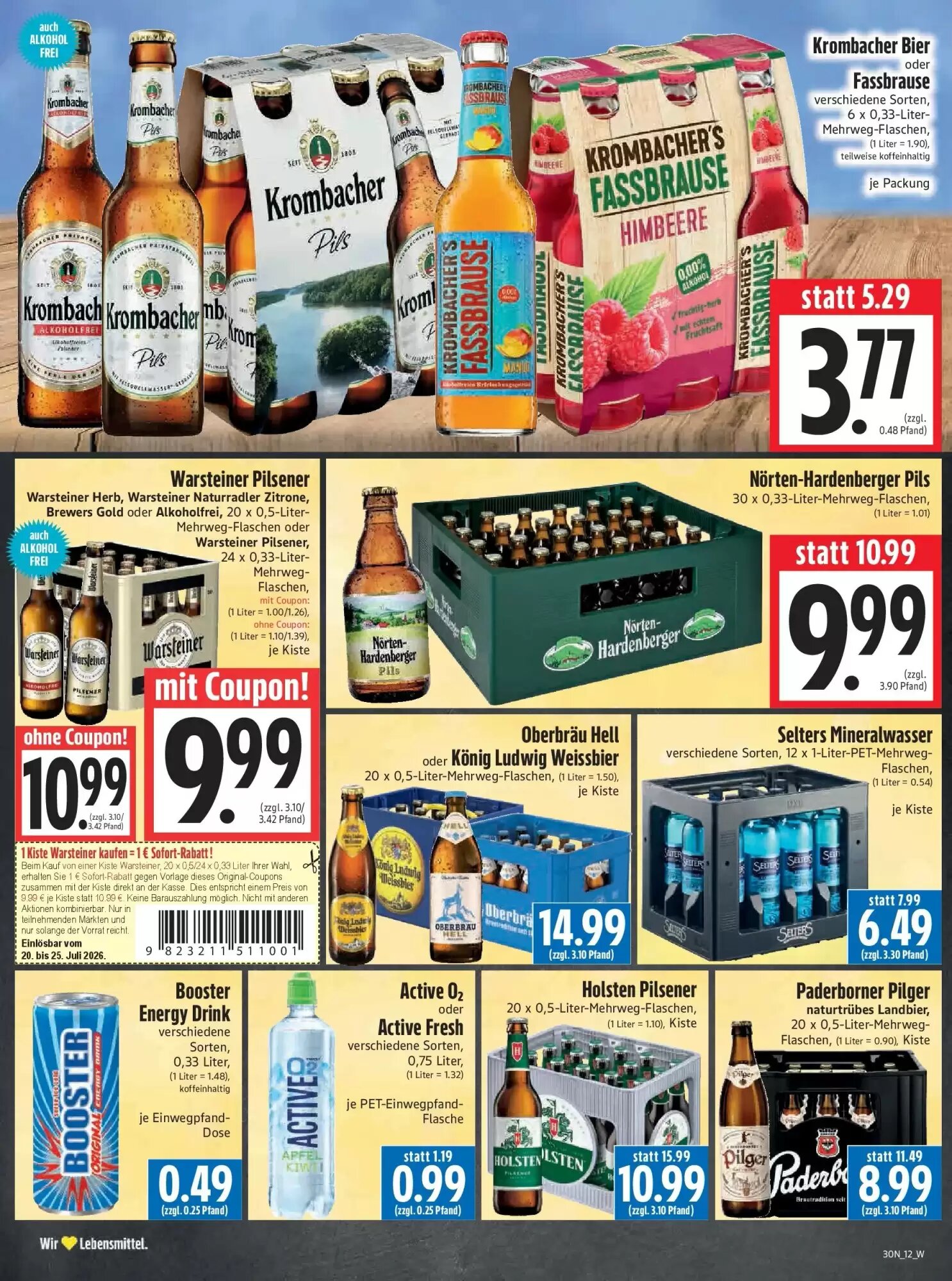 EDEKA Hahner Prospekt (ab 19.07.2026) zum Blättern - Seite 14