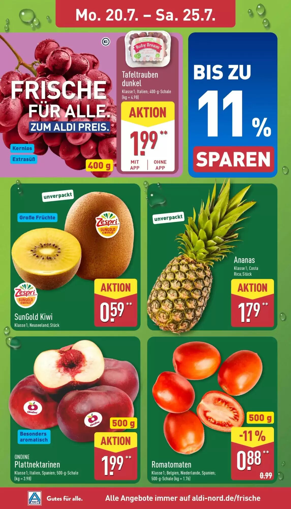 Aldi Nord Prospekt (ab 19.07.2026) zum Blättern - Seite 2