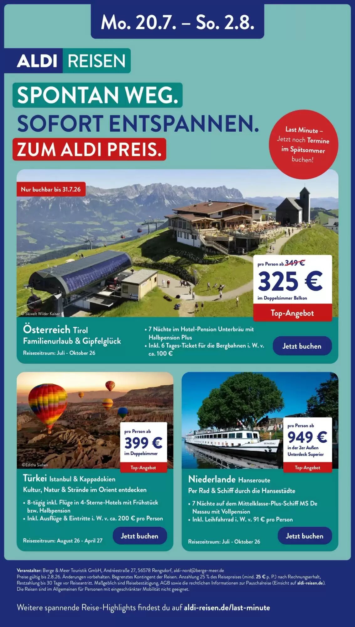 Aldi Nord Prospekt (ab 19.07.2026) zum Blättern - Seite 38