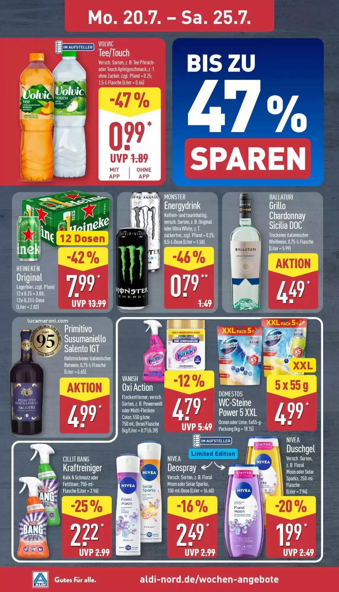 Aldi Nord Prospekt (ab 19.07.2026) zum Blättern - Seite 8