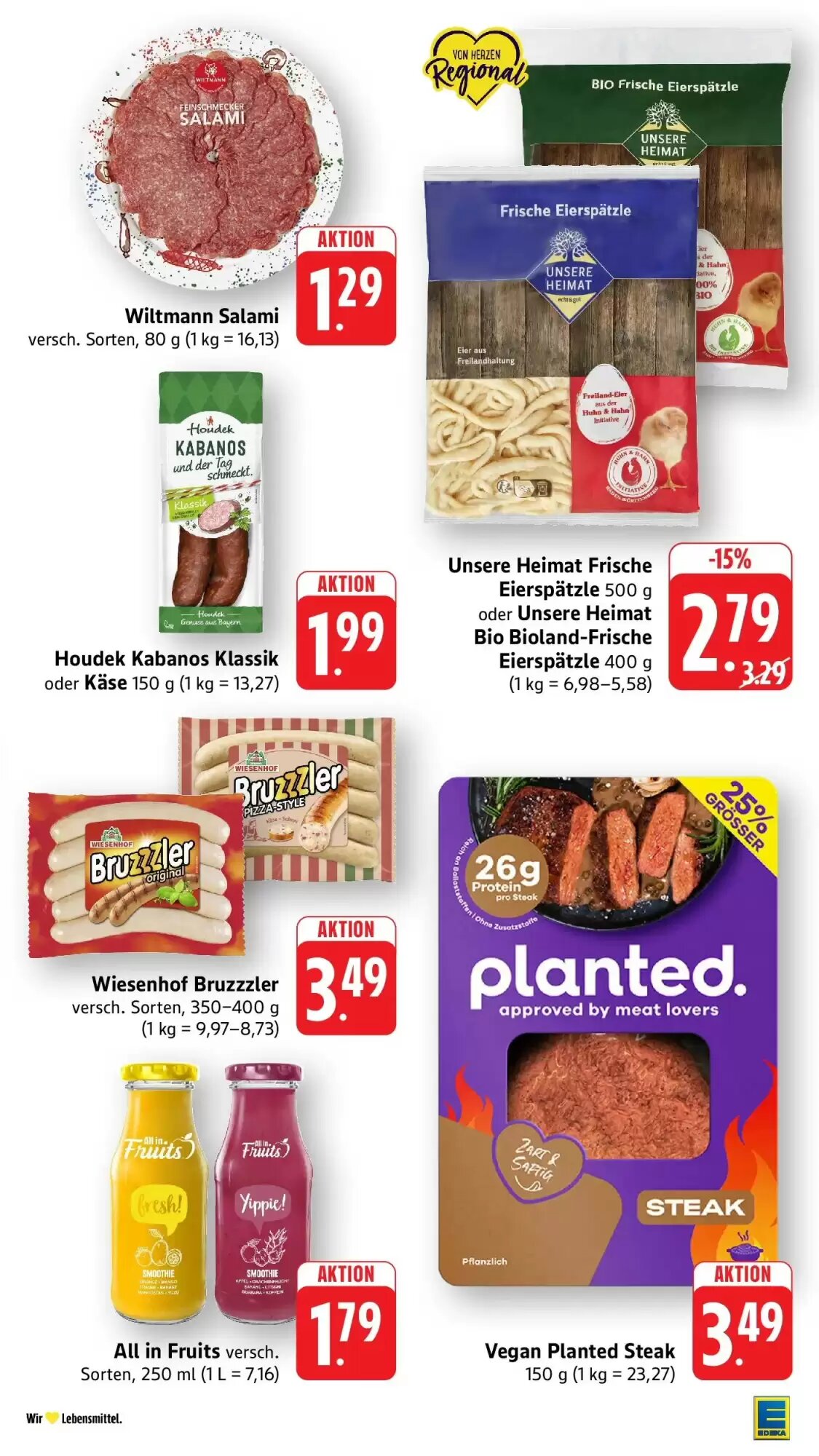 Edeka Prospekt (ab 19.07.2026) zum Blättern - Seite 13