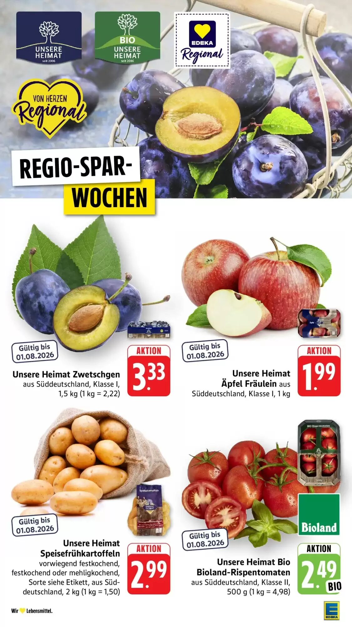 Edeka Prospekt (ab 19.07.2026) zum Blättern - Seite 8