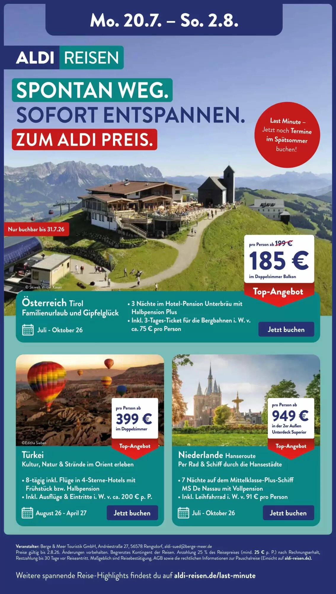 Aldi Süd Prospekt (ab 20.07.2026) zum Blättern - Seite 23