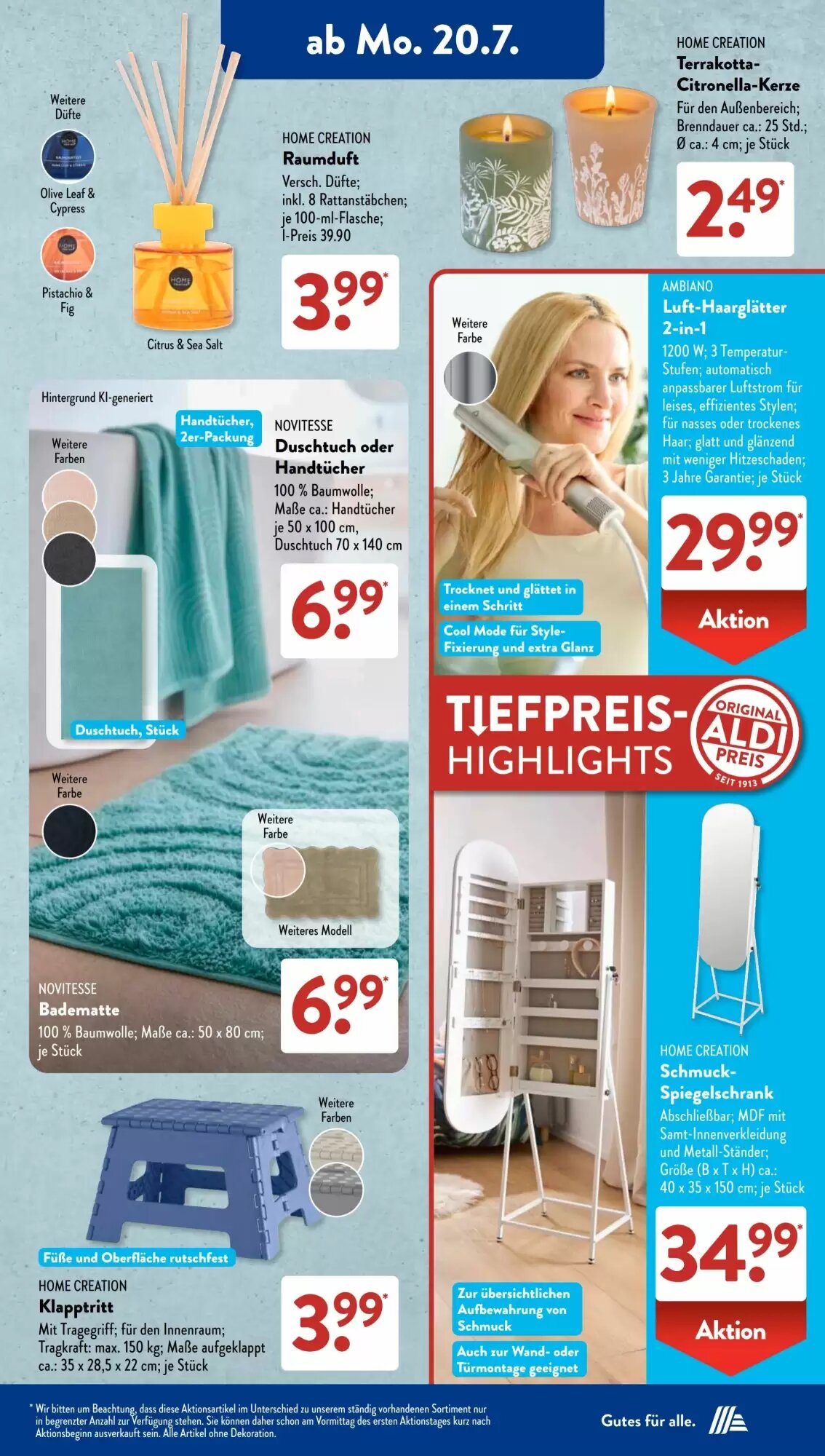 Aldi Süd Prospekt (ab 20.07.2026) zum Blättern - Seite 4