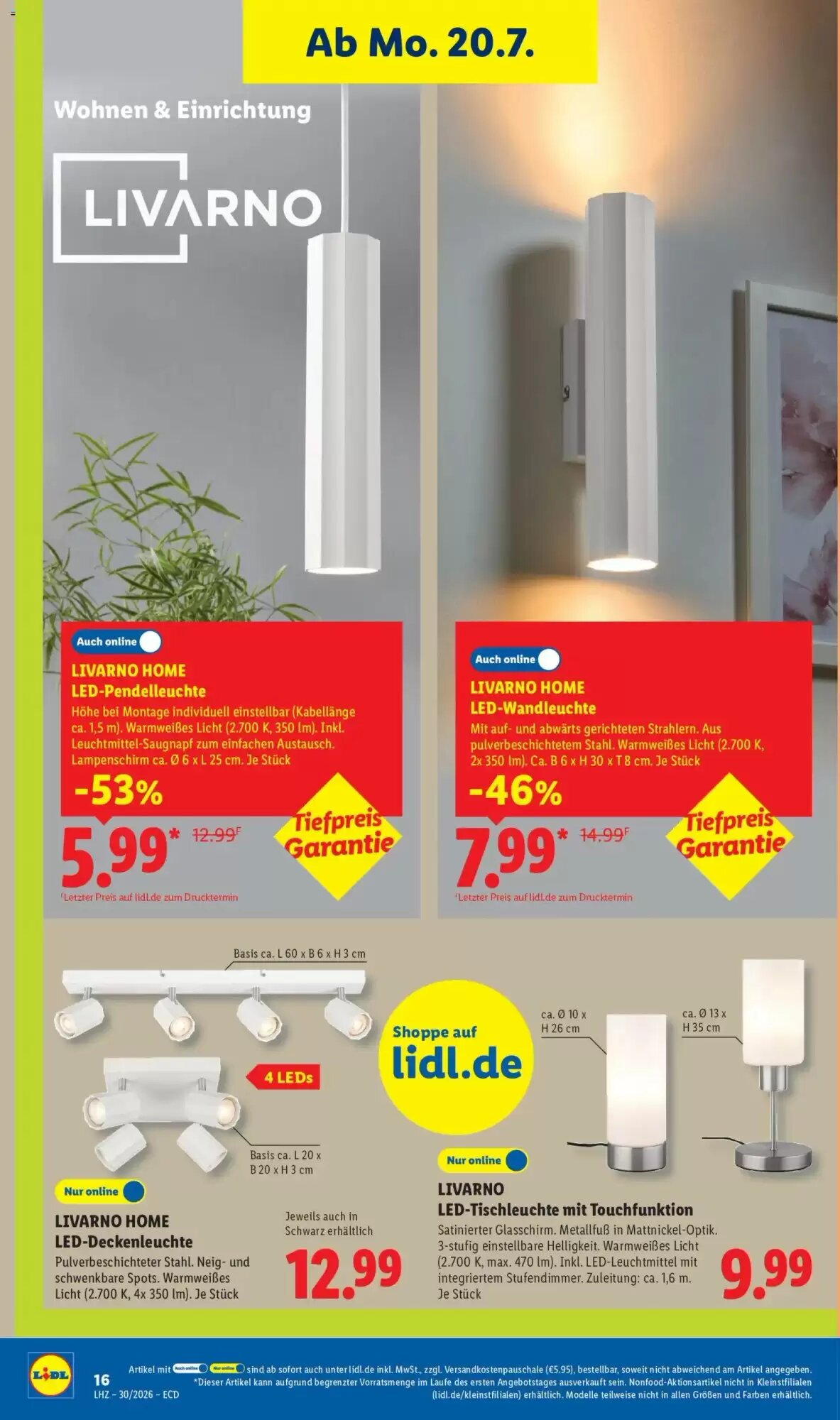 Lidl Prospekt (ab 20.07.2026) zum Blättern - Seite 14
