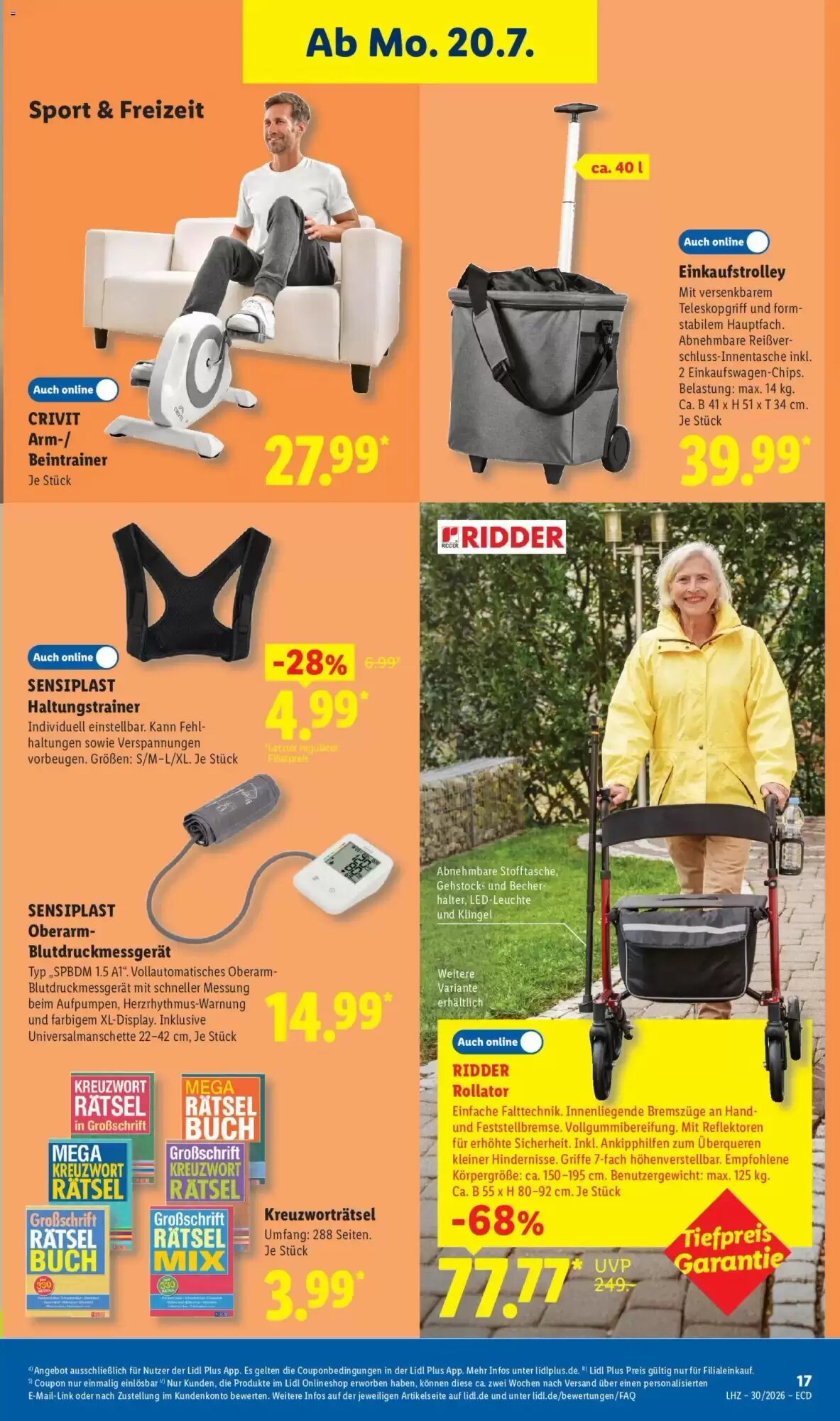 Lidl Prospekt (ab 20.07.2026) zum Blättern - Seite 15