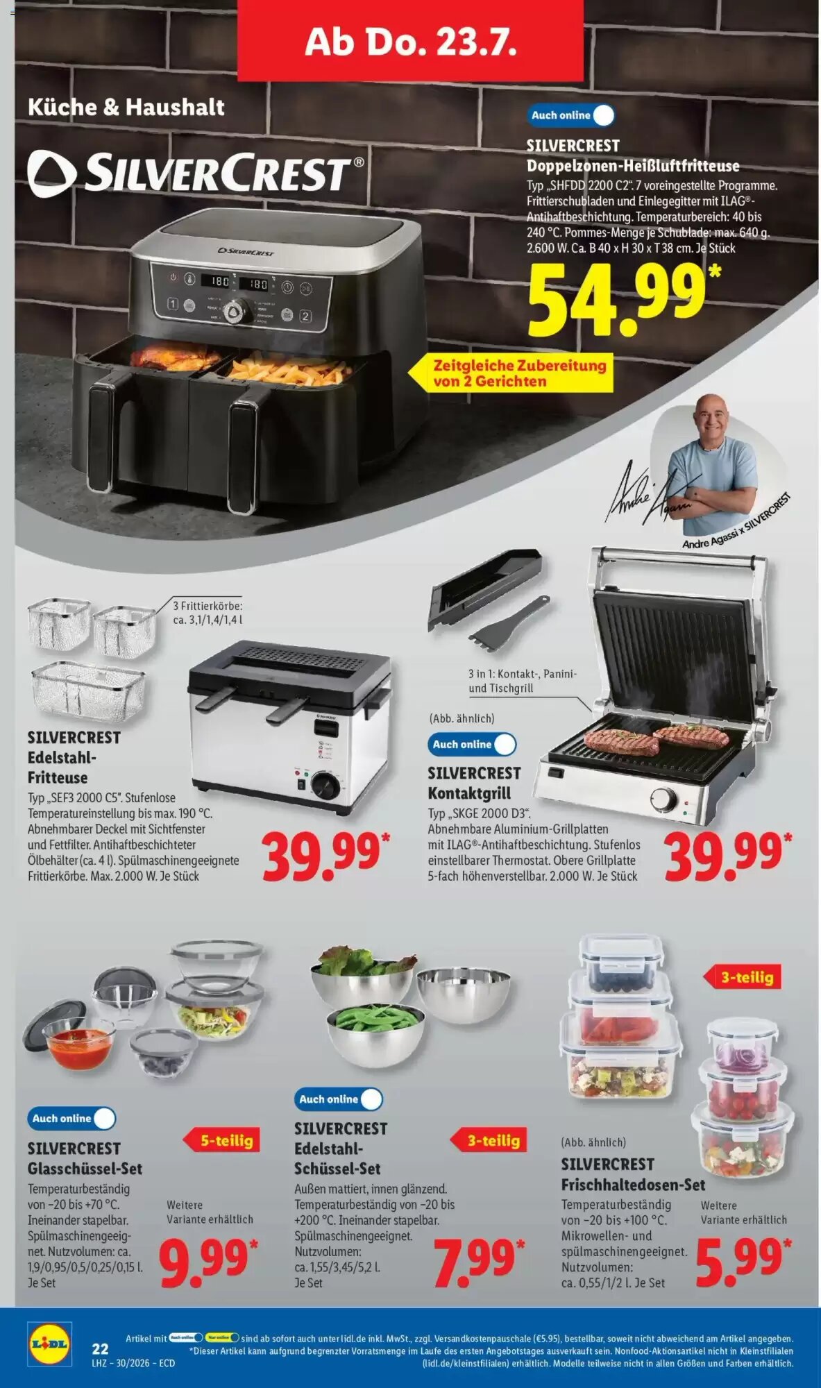Lidl Prospekt (ab 20.07.2026) zum Blättern - Seite 22