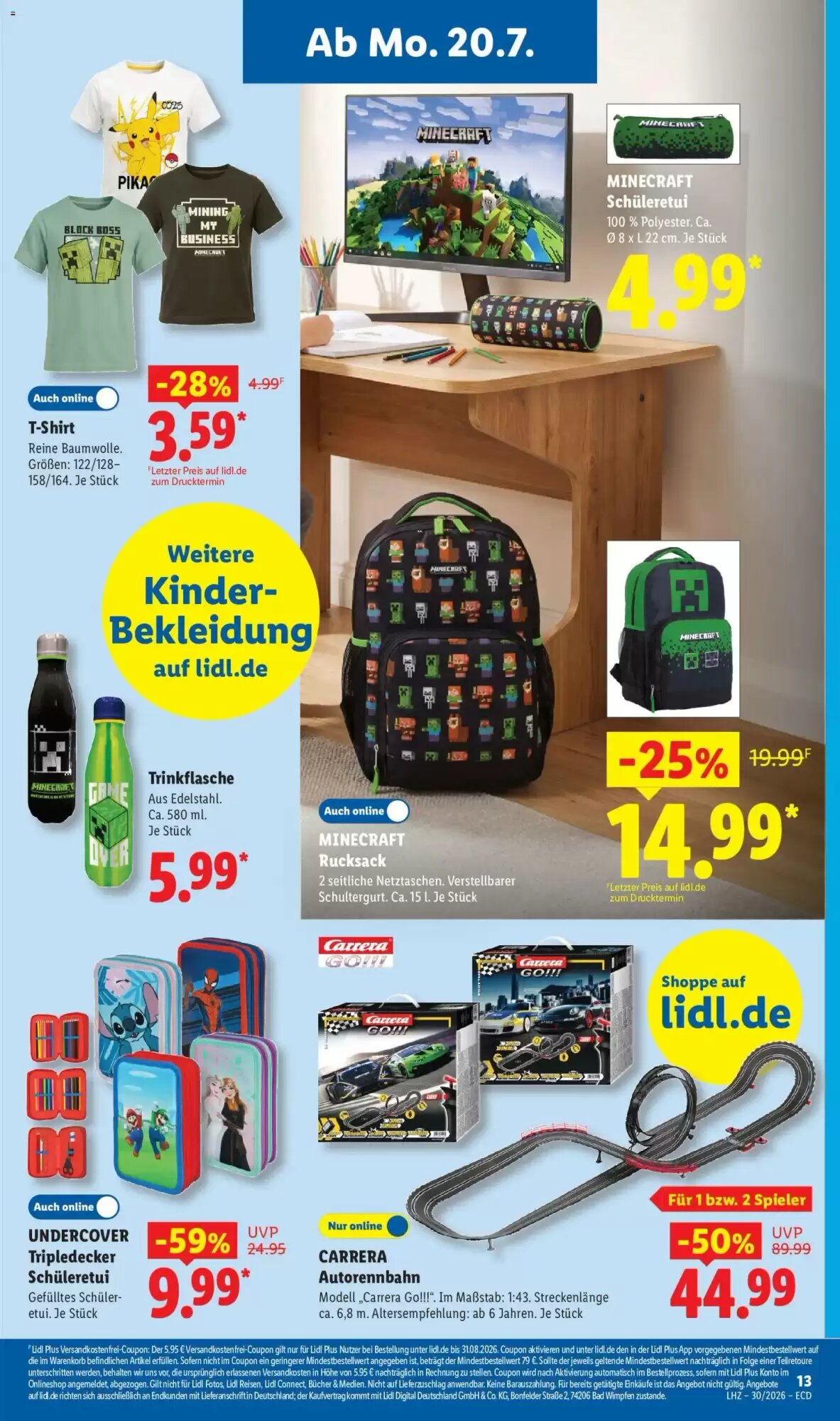 Lidl Prospekt (ab 20.07.2026) zum Blättern - Seite 7
