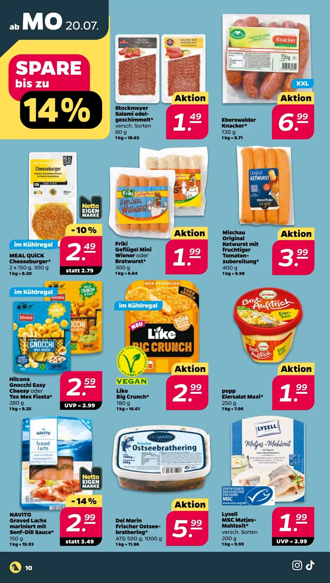 NETTO Prospekt (ab 20.07.2026) zum Blättern - Seite 10