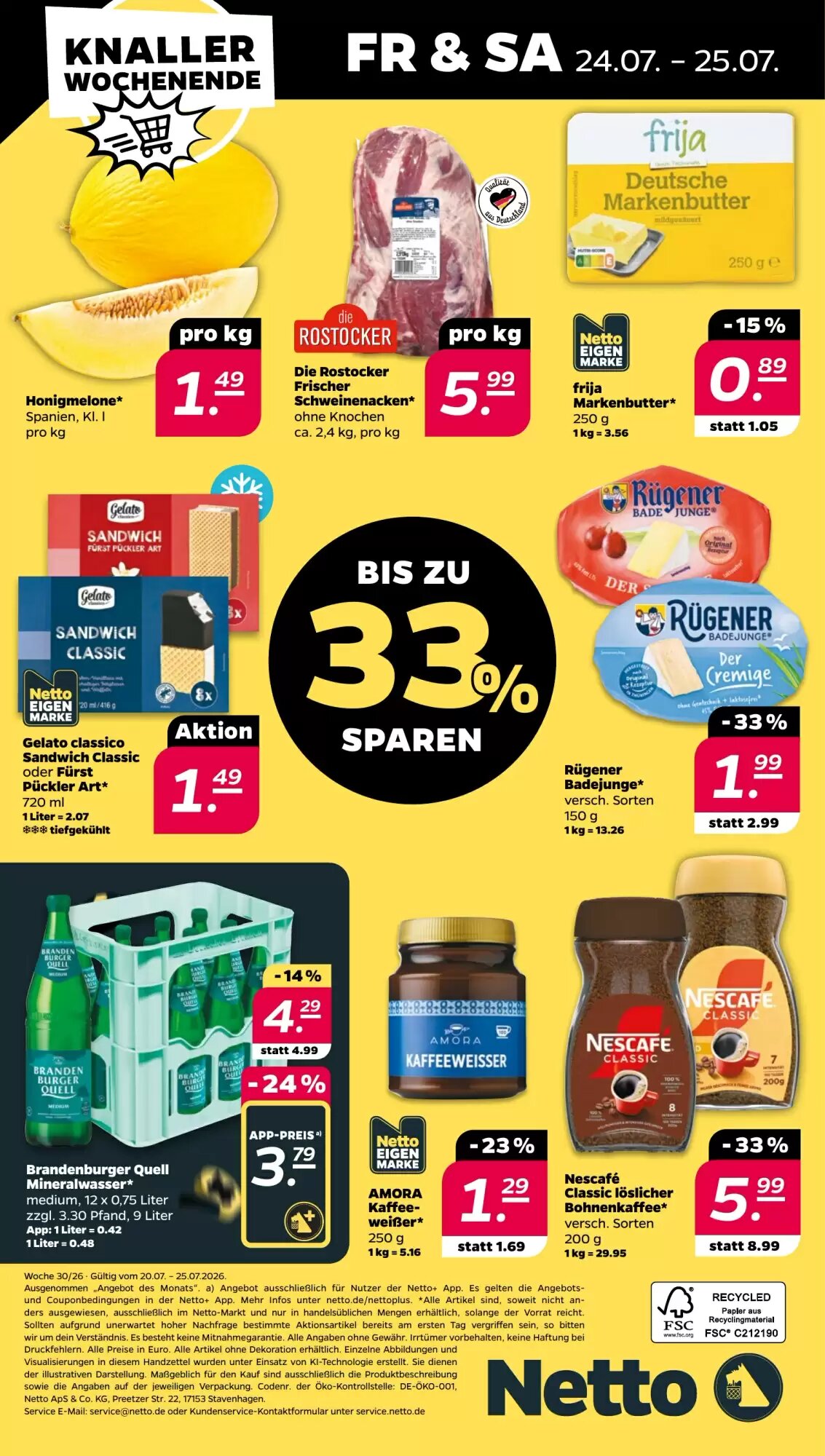 NETTO Prospekt (ab 20.07.2026) zum Blättern - Seite 32