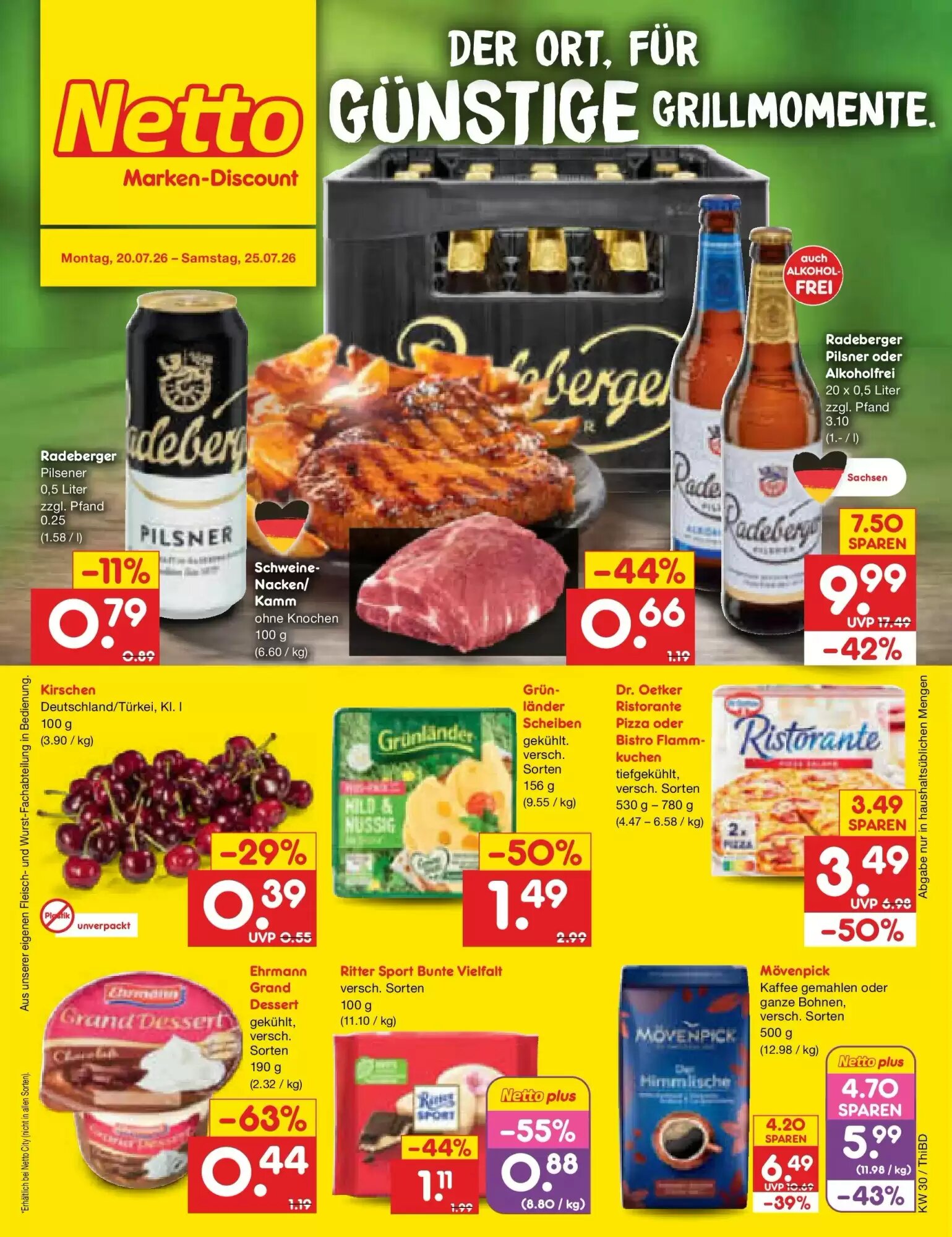 Netto Marken-Discount Prospekt (ab 20.07.2026) zum Blättern - Seite 1
