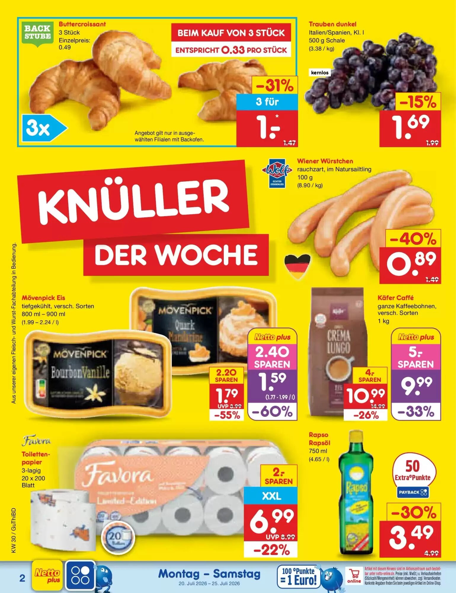 Netto Marken-Discount Prospekt (ab 20.07.2026) zum Blättern - Seite 2