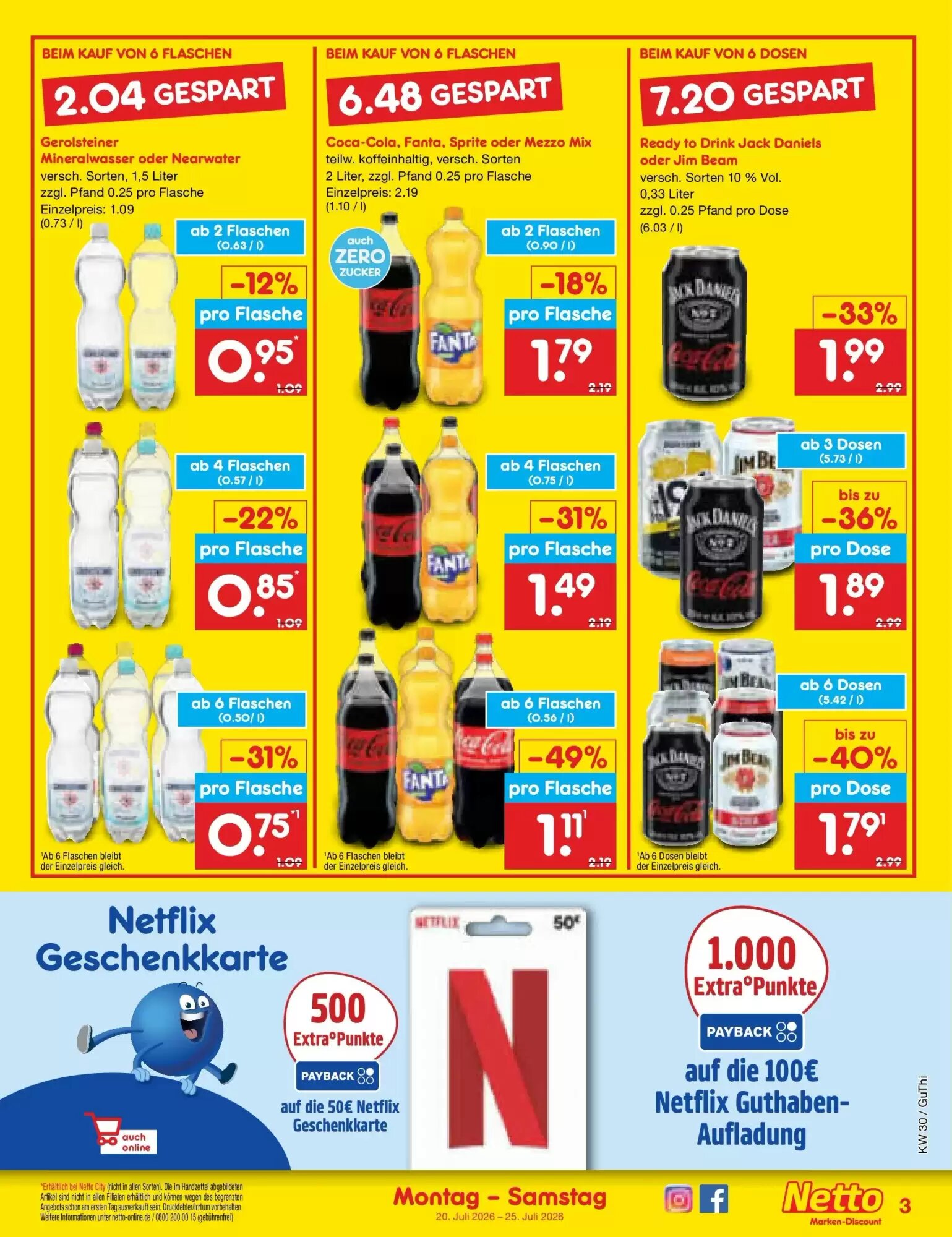 Netto Marken-Discount Prospekt (ab 20.07.2026) zum Blättern - Seite 3