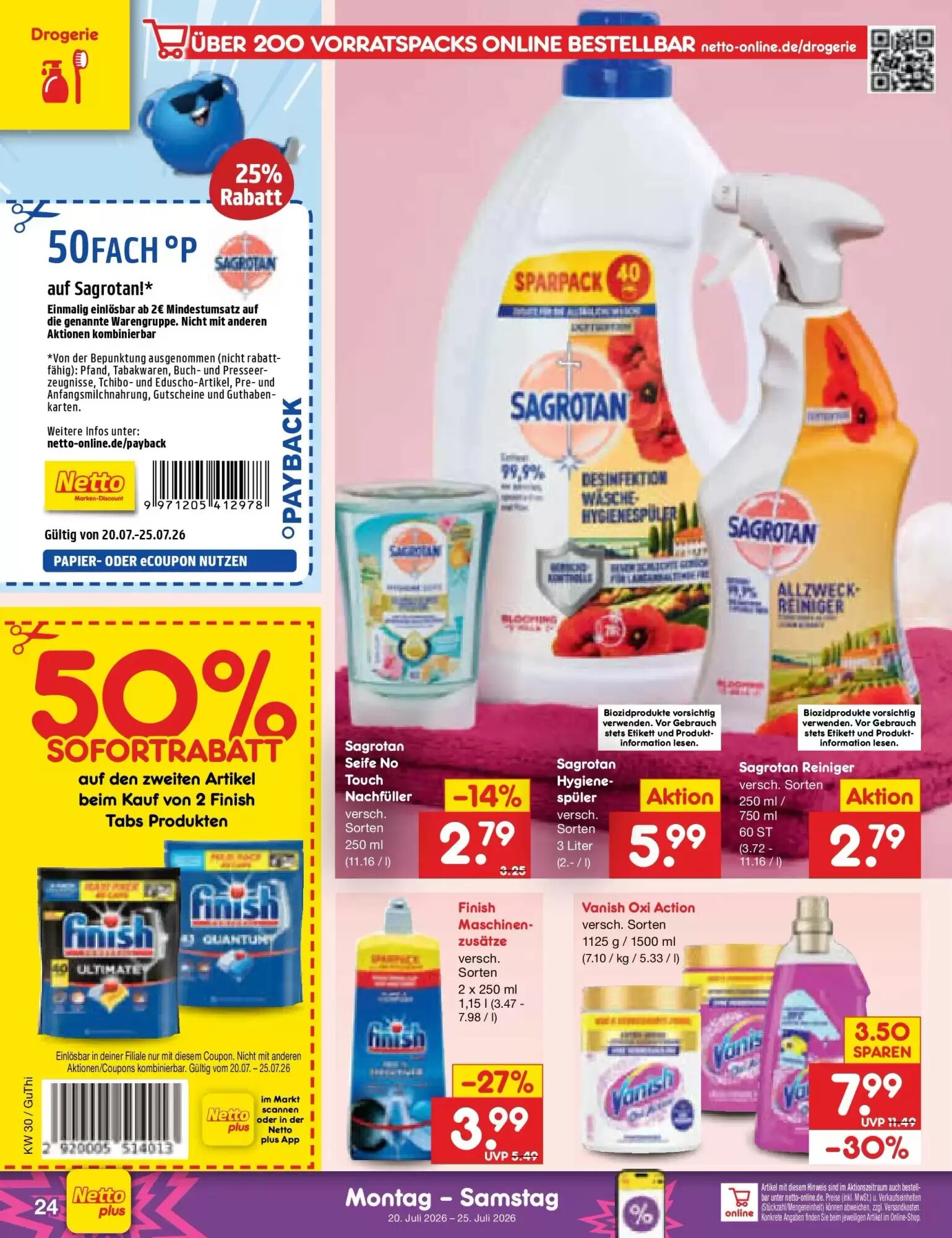 Netto Marken-Discount Prospekt (ab 20.07.2026) zum Blättern - Seite 40