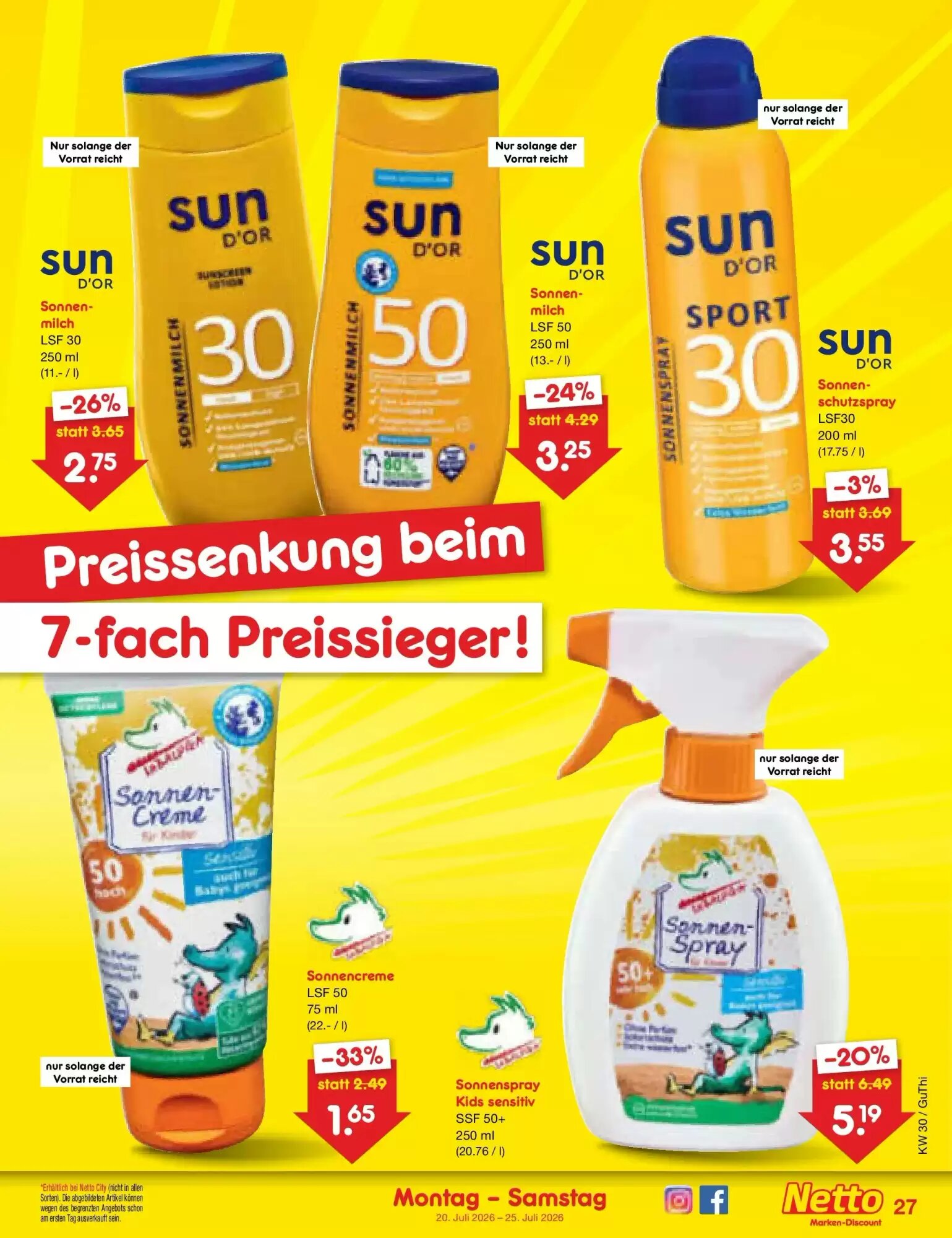 Netto Marken-Discount Prospekt (ab 20.07.2026) zum Blättern - Seite 43
