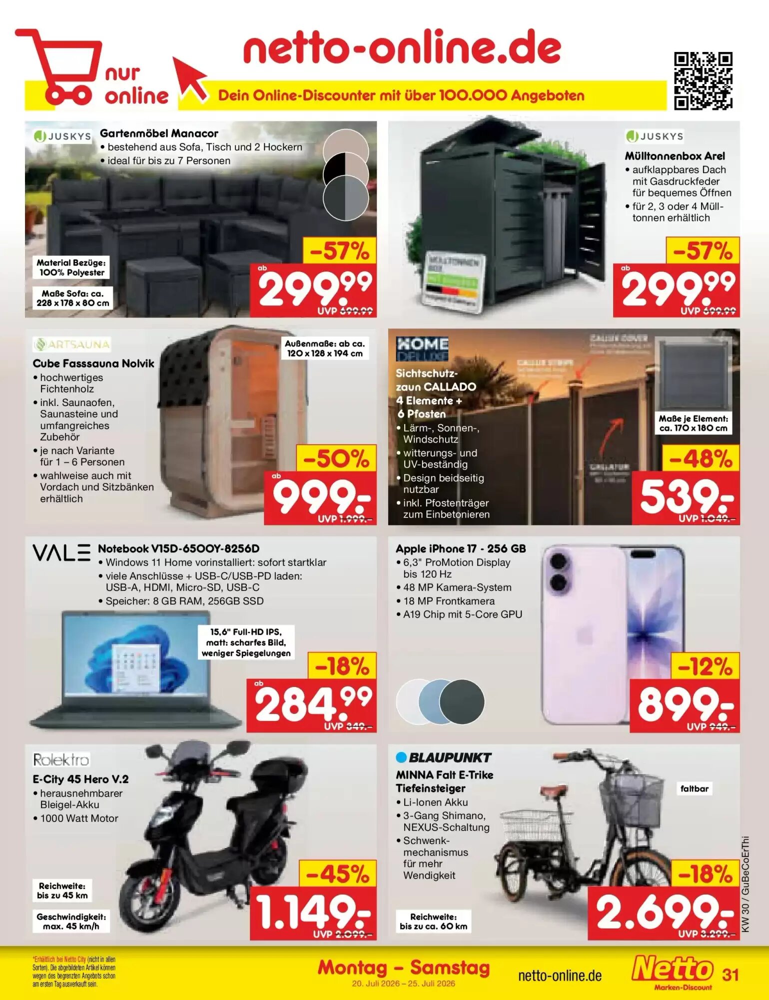 Netto Marken-Discount Prospekt (ab 20.07.2026) zum Blättern - Seite 49