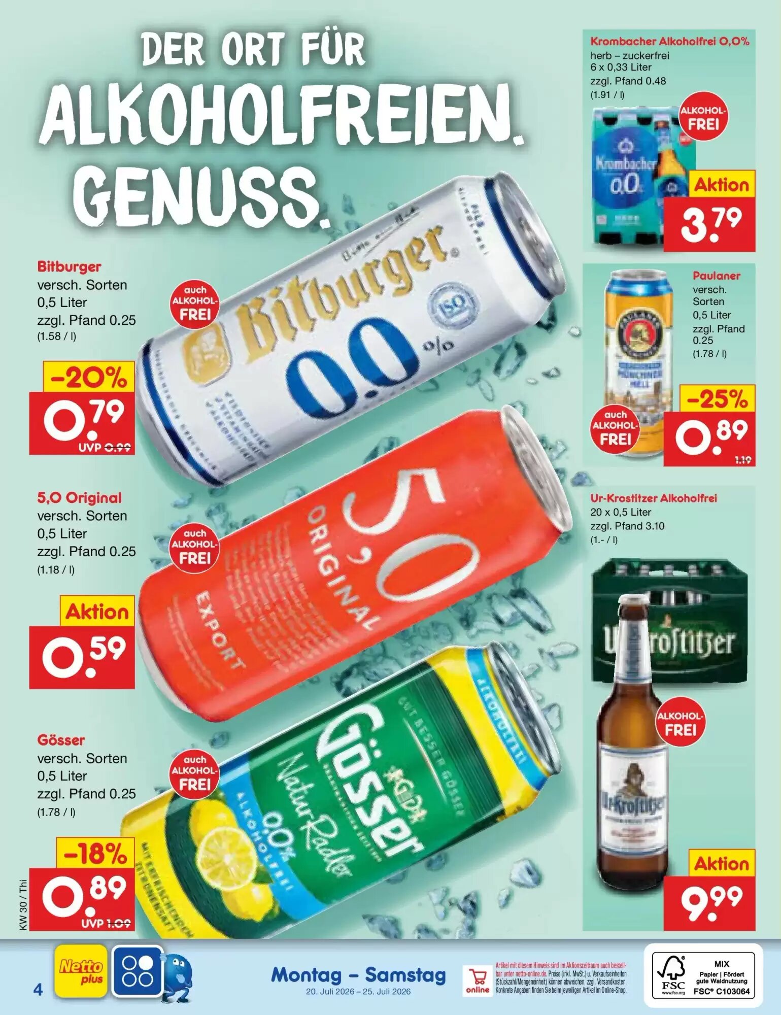 Netto Marken-Discount Prospekt (ab 20.07.2026) zum Blättern - Seite 55