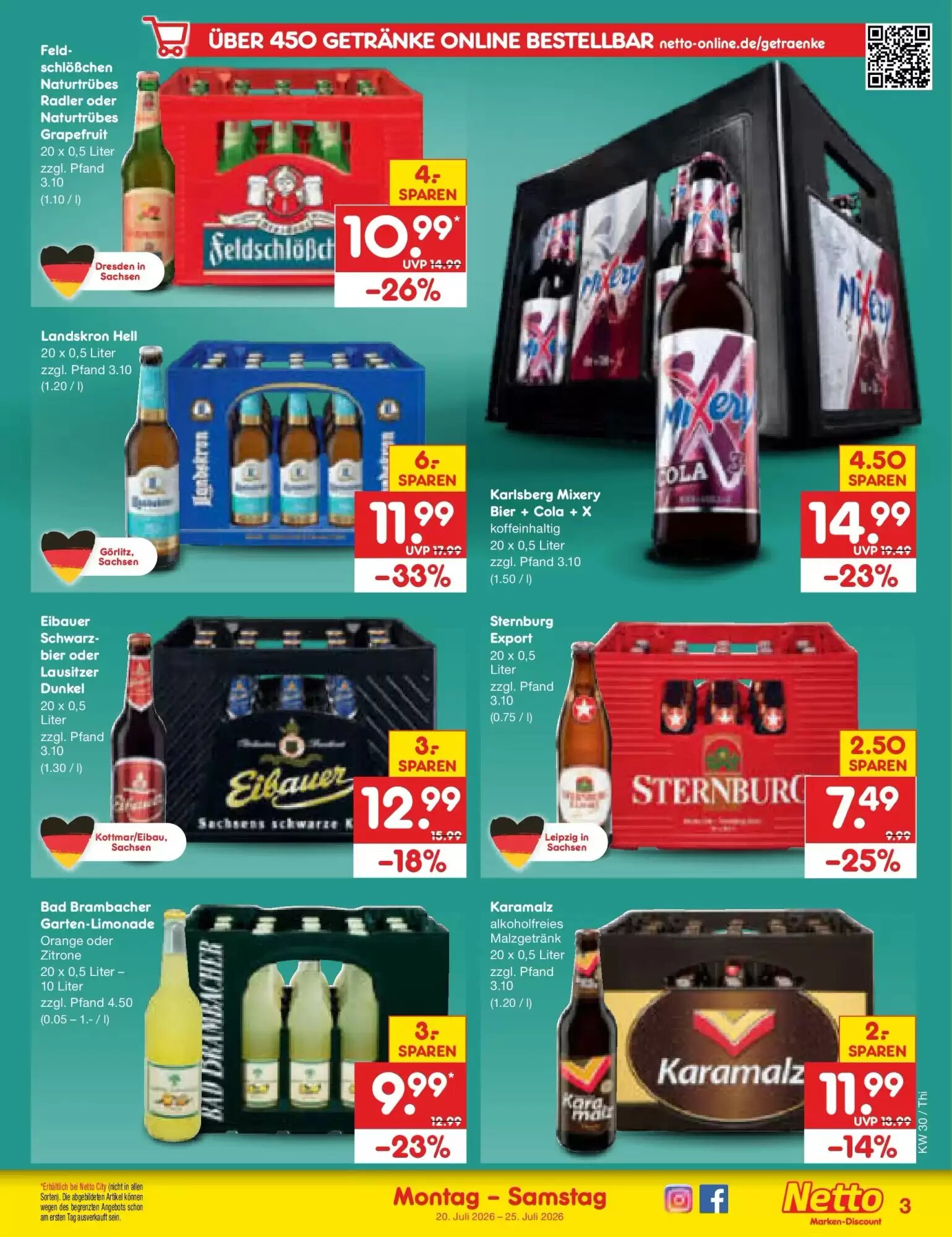 Netto Marken-Discount Prospekt (ab 20.07.2026) zum Blättern - Seite 57
