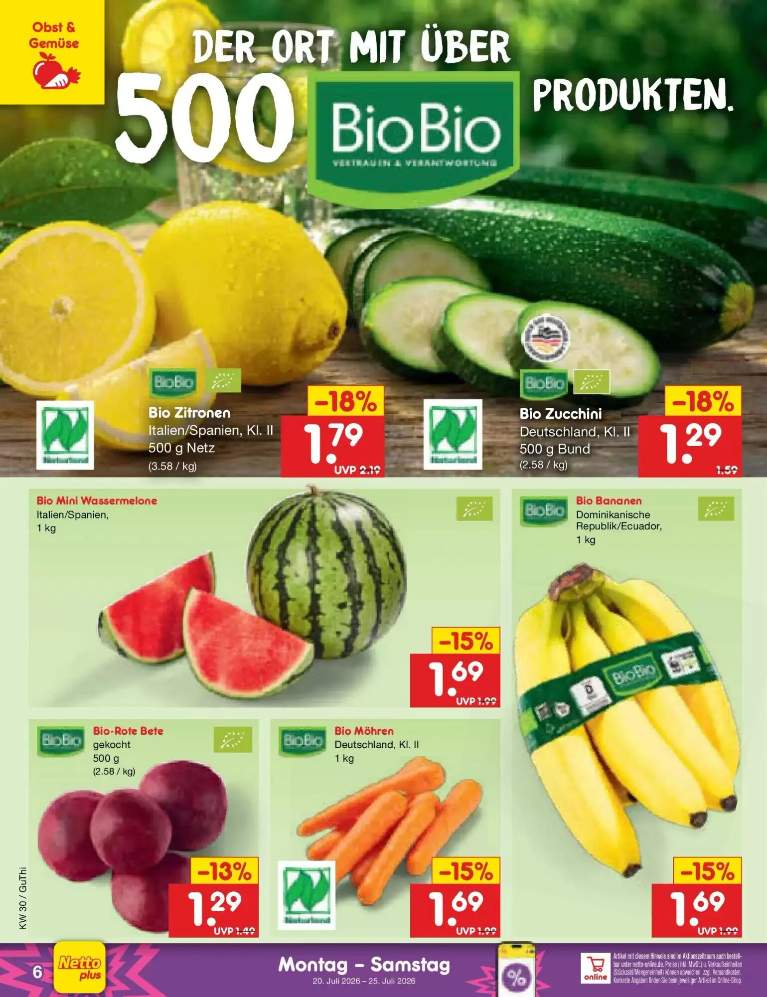 Netto Marken-Discount Prospekt (ab 20.07.2026) zum Blättern - Seite 6