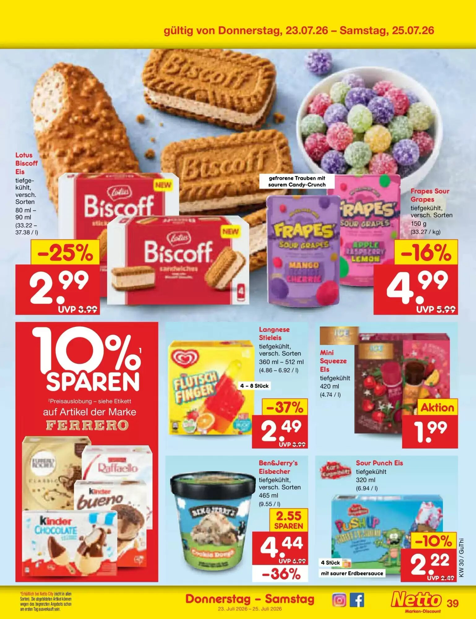 Netto Marken-Discount Prospekt (ab 20.07.2026) zum Blättern - Seite 63