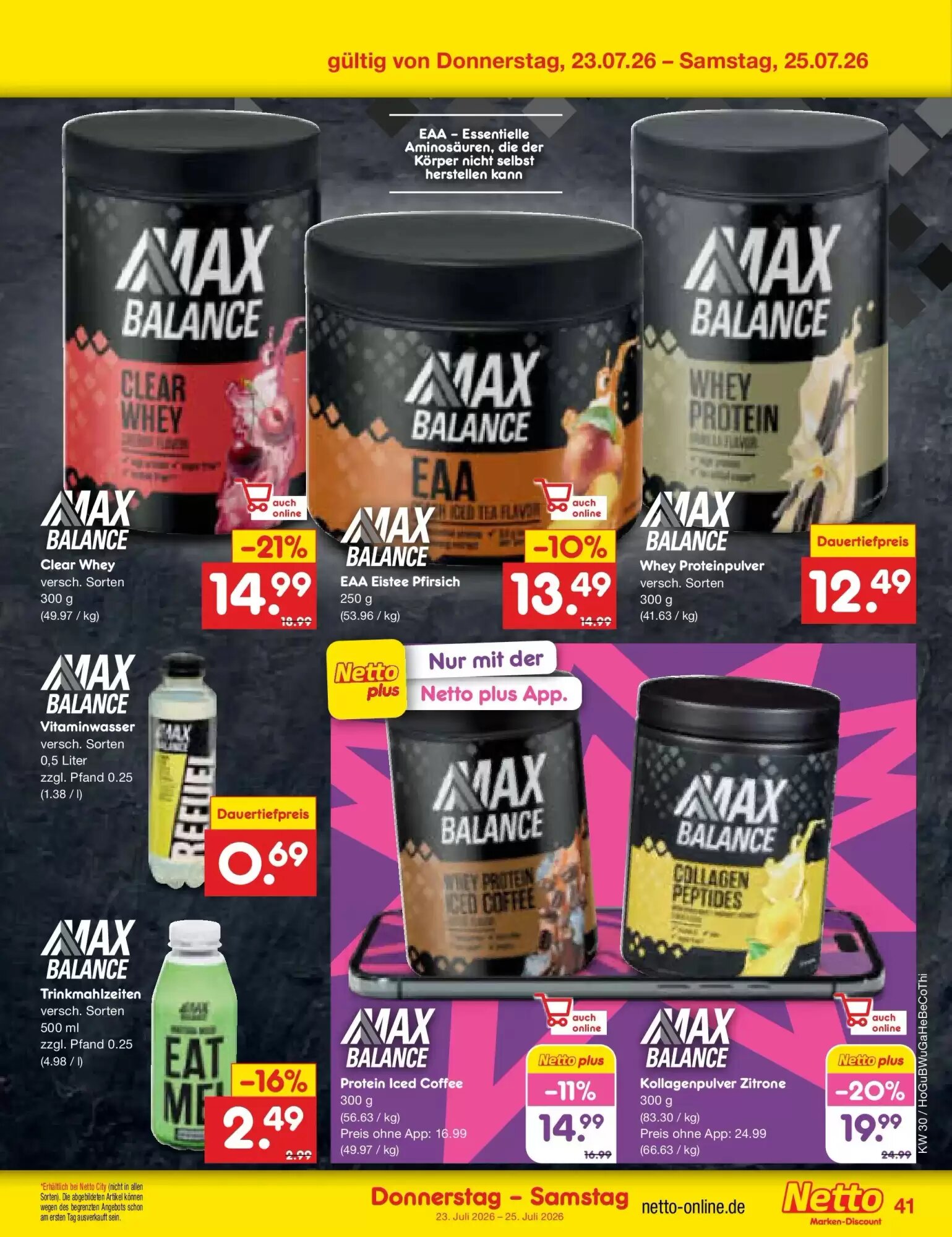Netto Marken-Discount Prospekt (ab 20.07.2026) zum Blättern - Seite 65