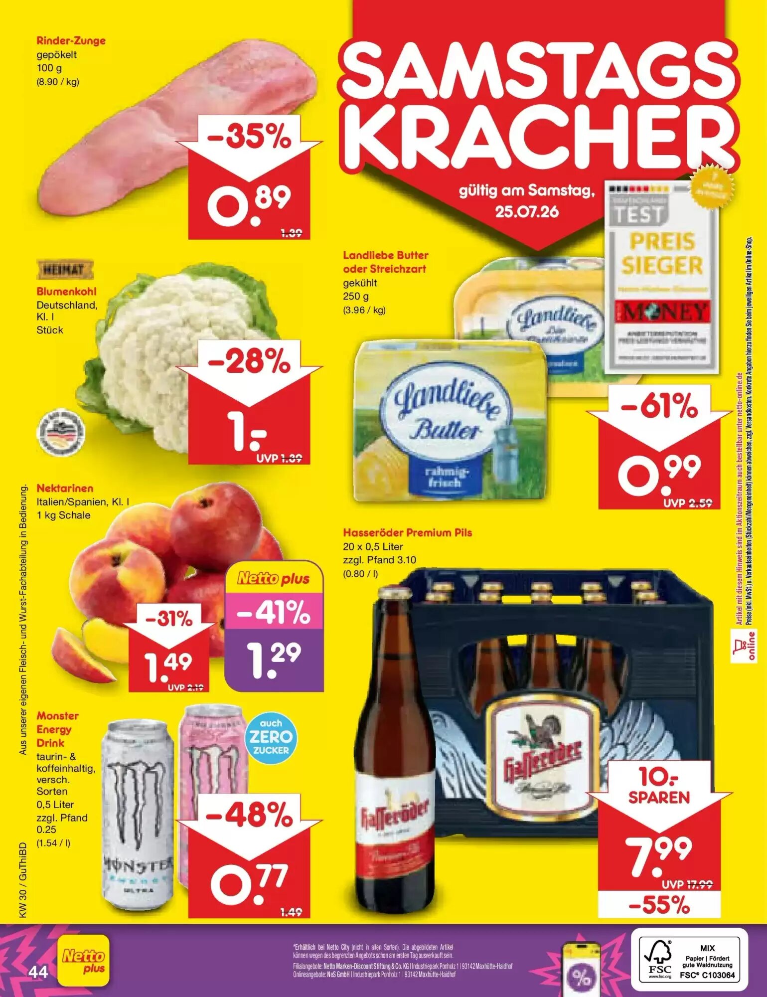 Netto Marken-Discount Prospekt (ab 20.07.2026) zum Blättern - Seite 68