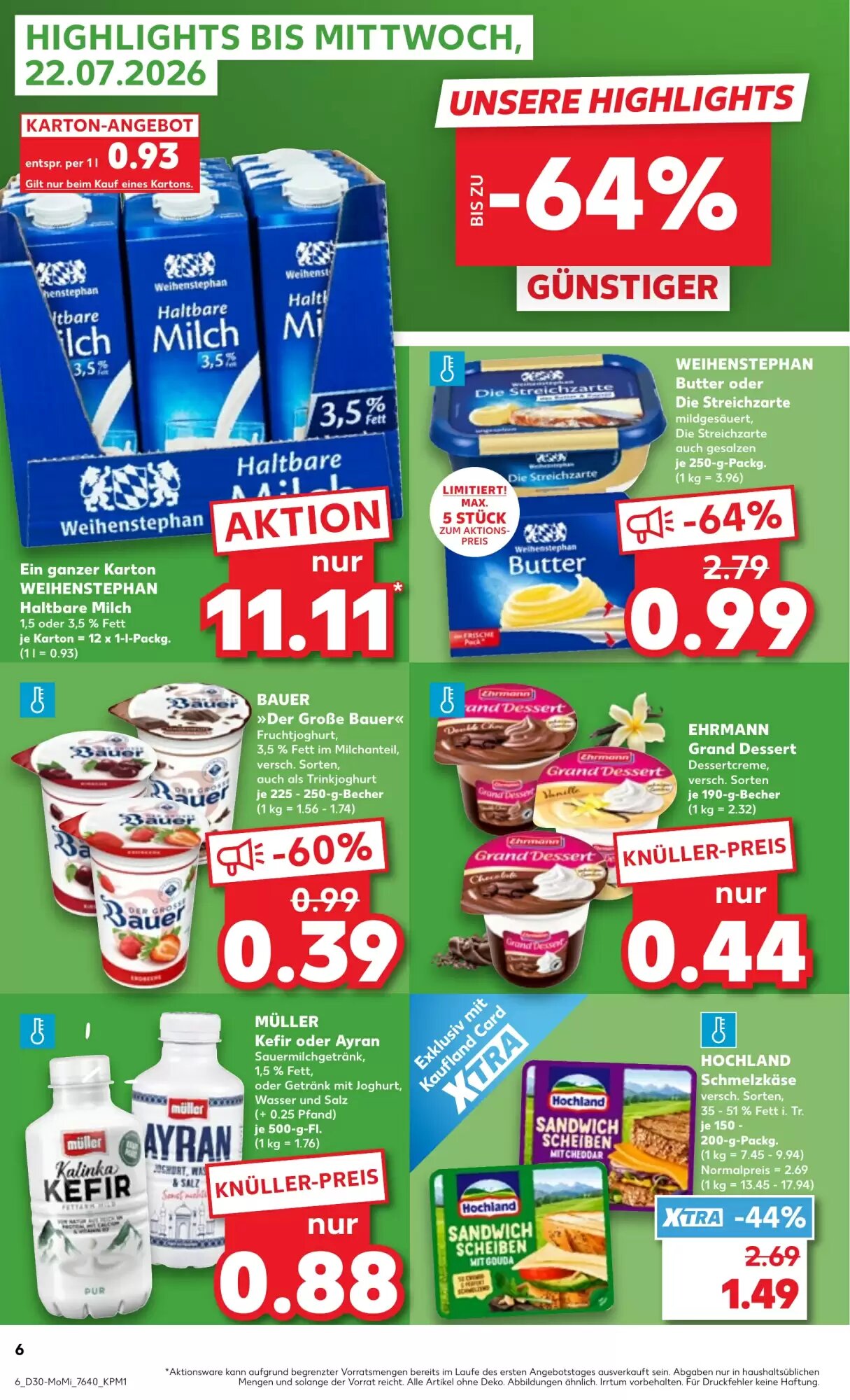 Kaufland Prospekt (ab 20.07.2026) zum Blättern - Seite 6