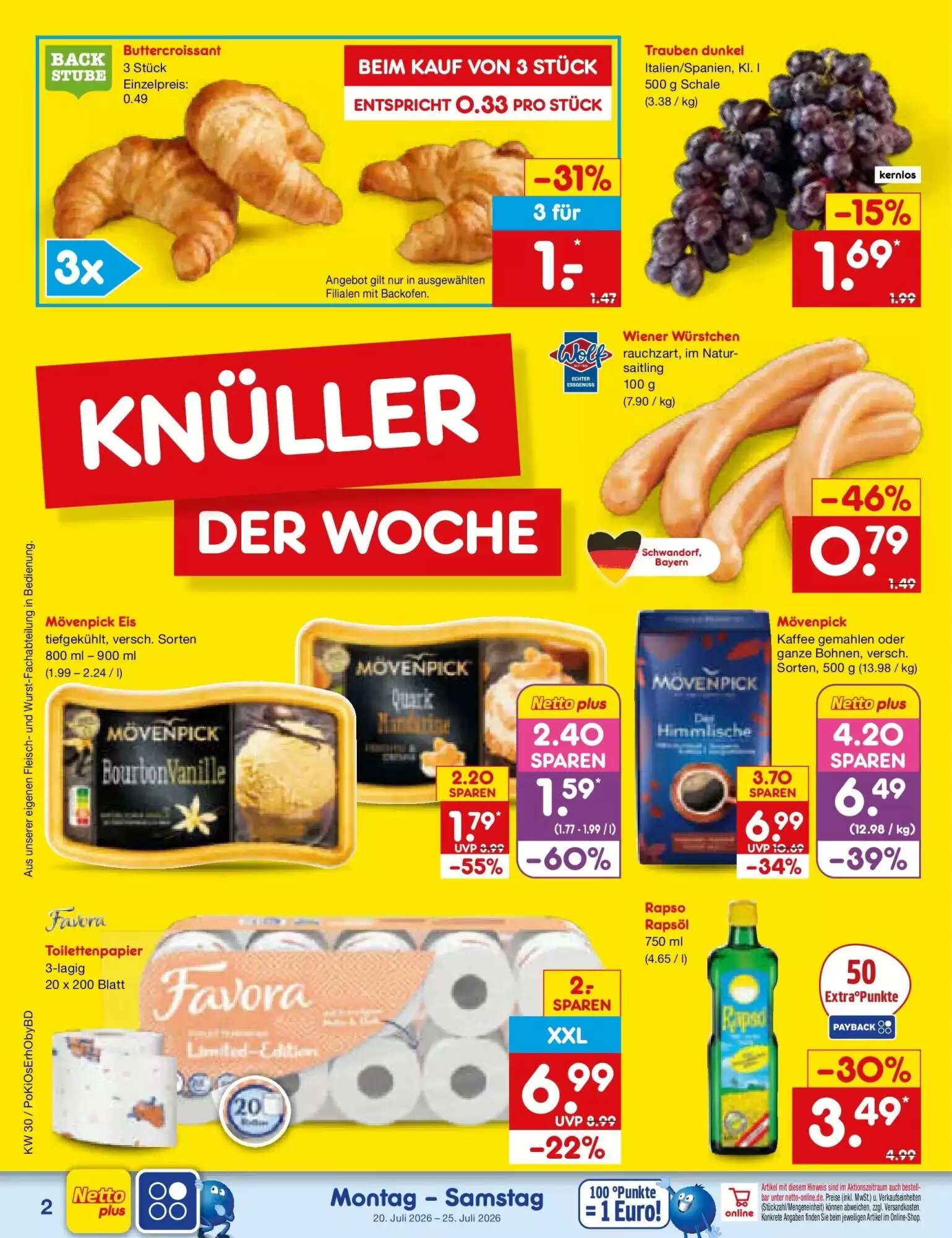 Netto Marken-Discount Prospekt (ab 20.07.2026) zum Blättern - Seite 2