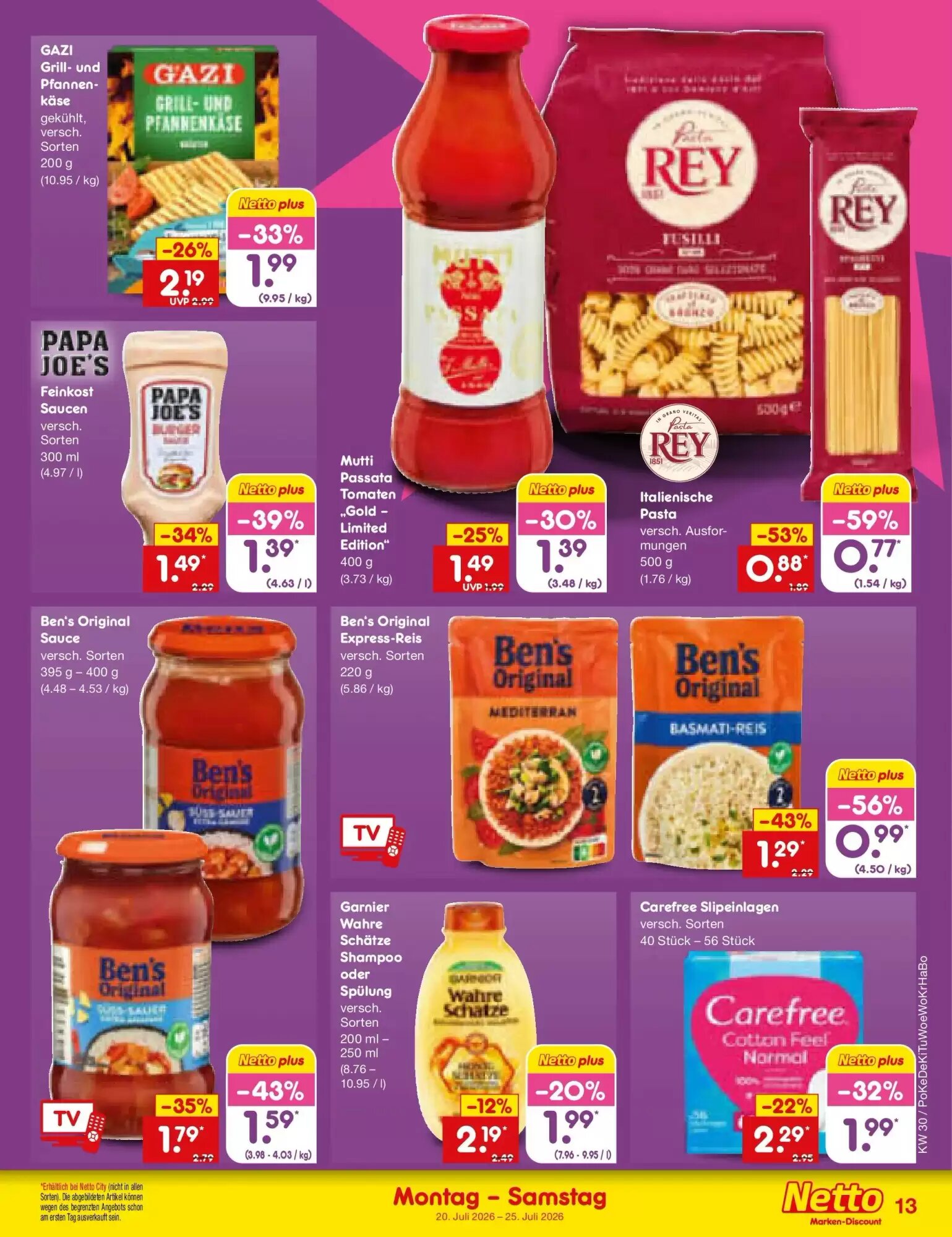Netto Marken-Discount Prospekt (ab 20.07.2026) zum Blättern - Seite 21