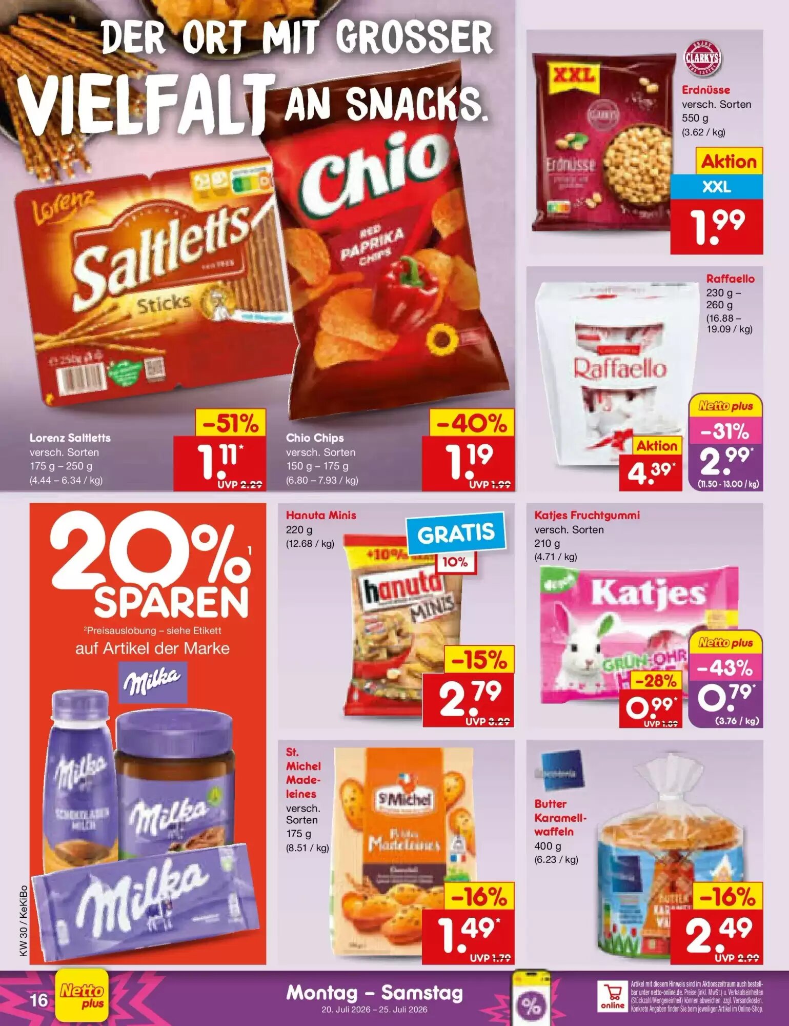 Netto Marken-Discount Prospekt (ab 20.07.2026) zum Blättern - Seite 26
