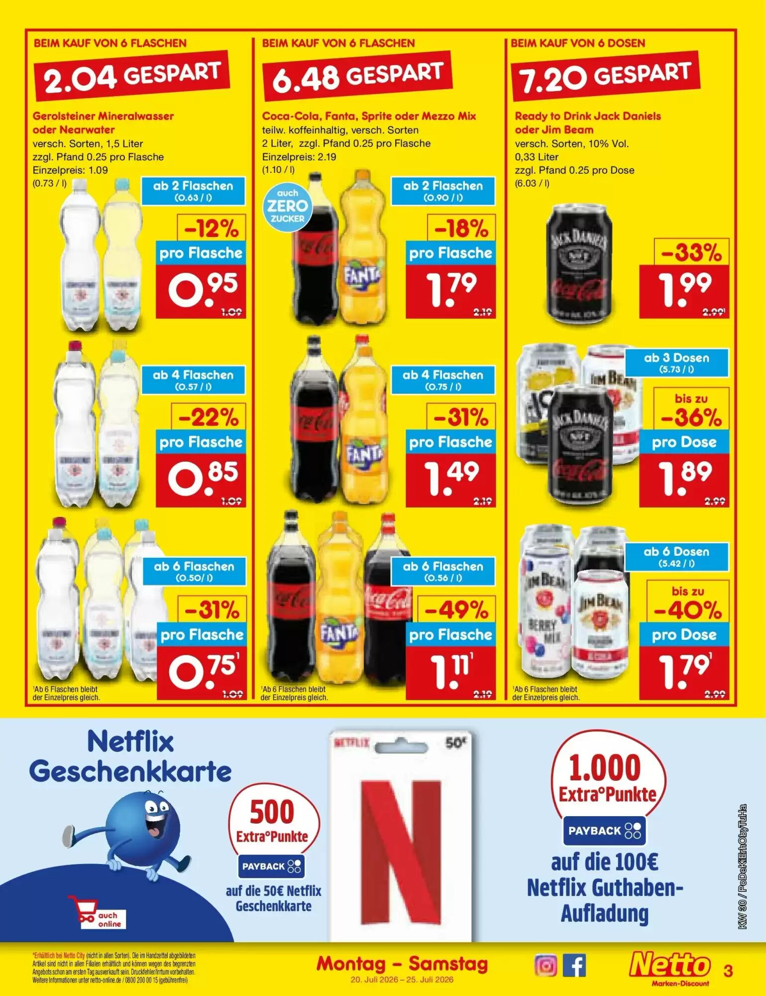 Netto Marken-Discount Prospekt (ab 20.07.2026) zum Blättern - Seite 3