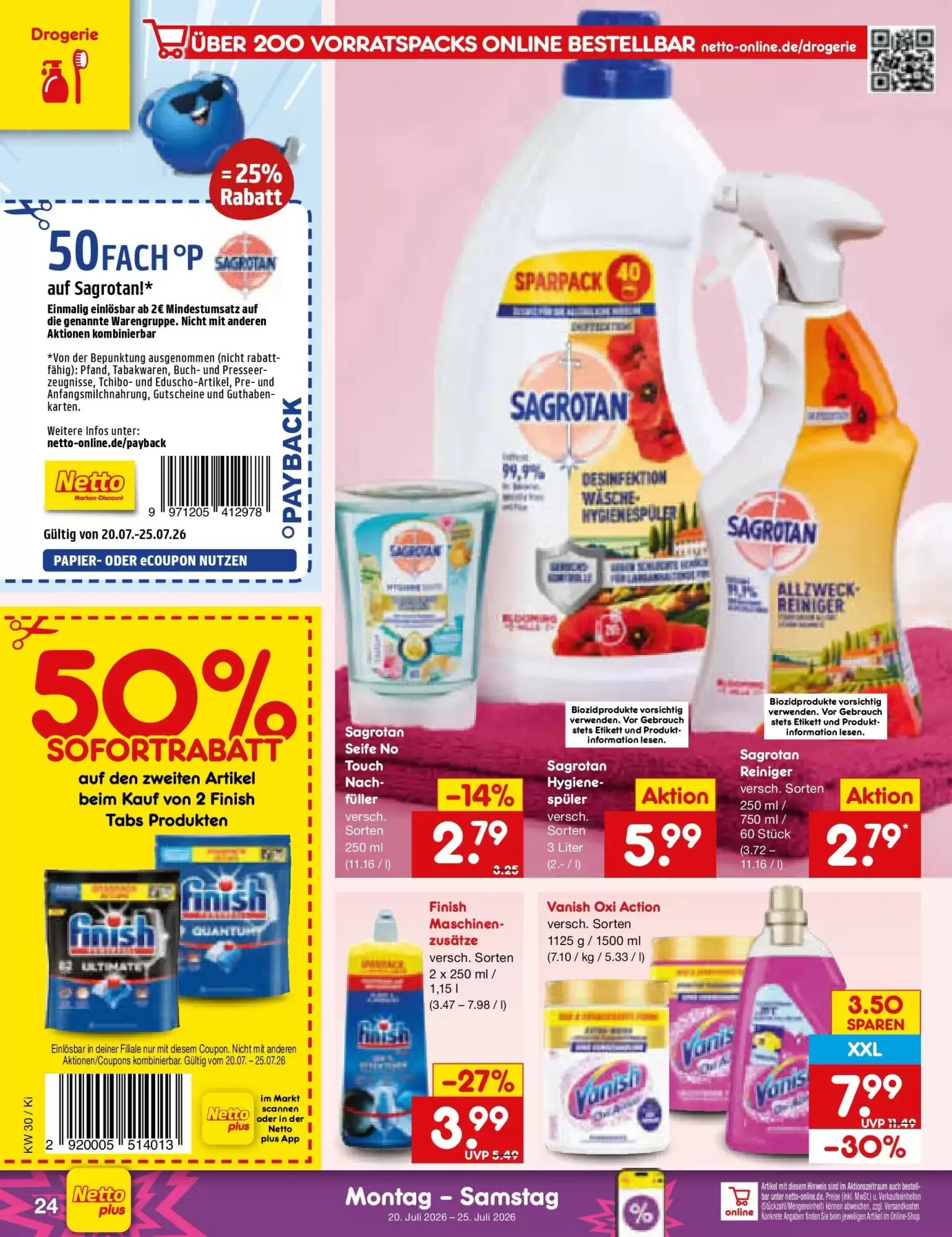 Netto Marken-Discount Prospekt (ab 20.07.2026) zum Blättern - Seite 40