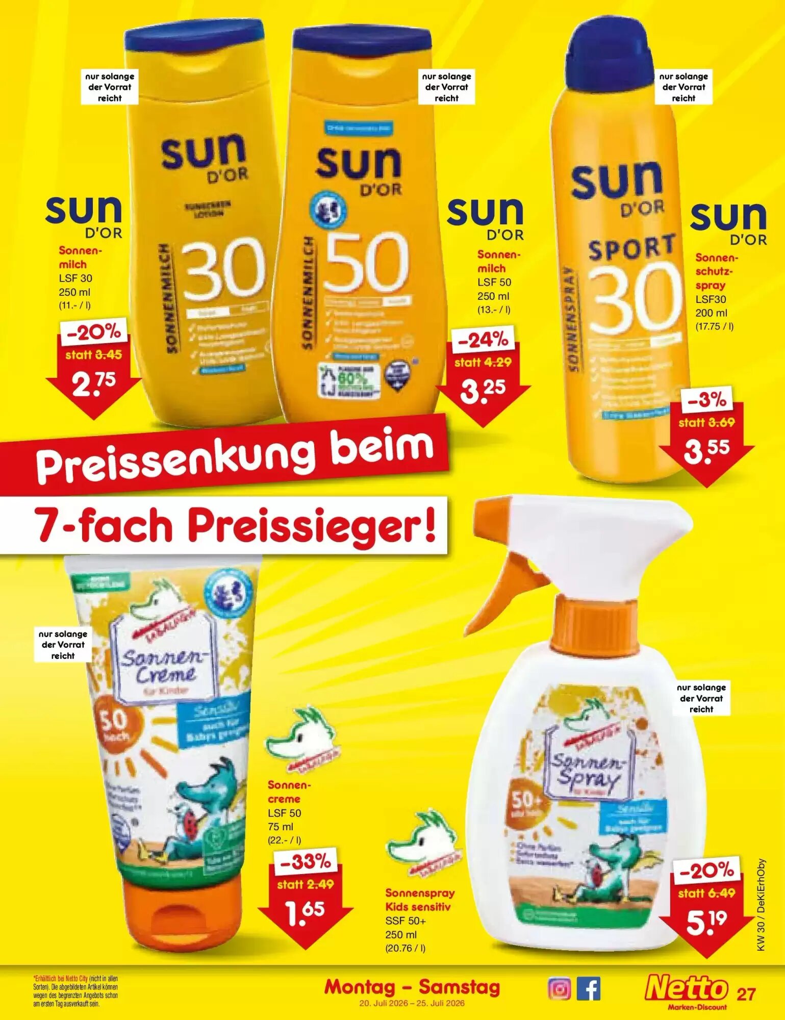 Netto Marken-Discount Prospekt (ab 20.07.2026) zum Blättern - Seite 43
