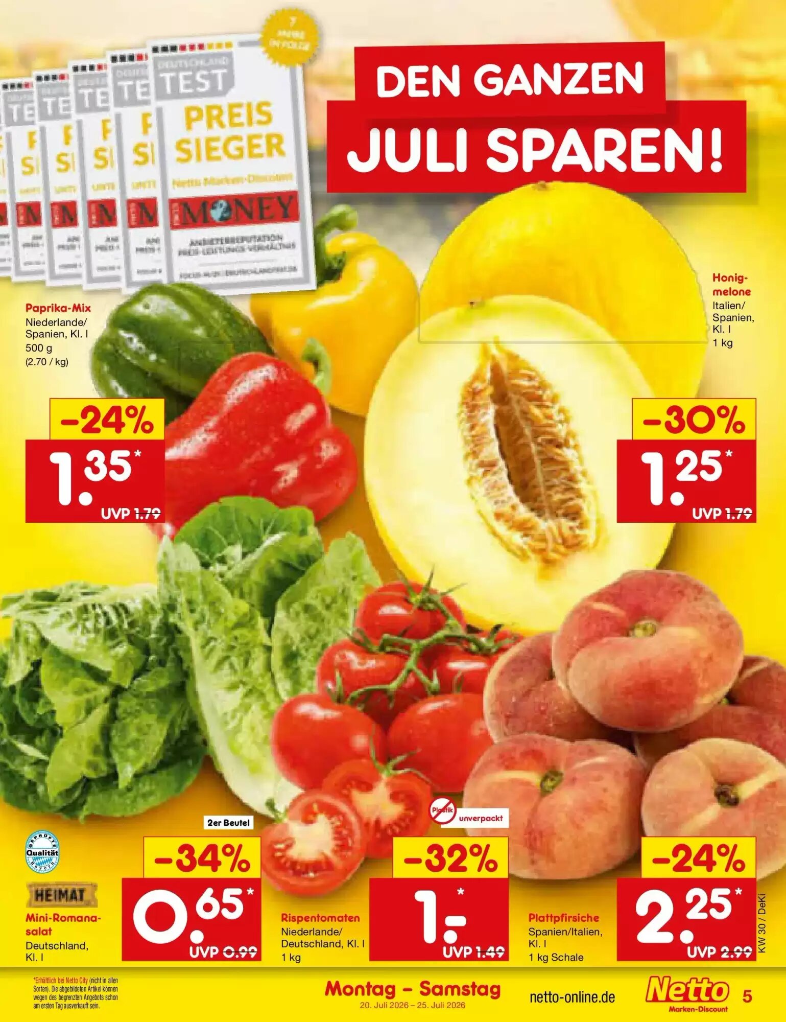 Netto Marken-Discount Prospekt (ab 20.07.2026) zum Blättern - Seite 5