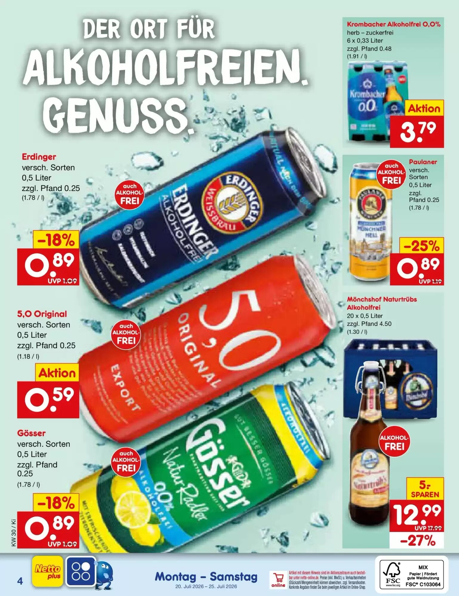 Netto Marken-Discount Prospekt (ab 20.07.2026) zum Blättern - Seite 55