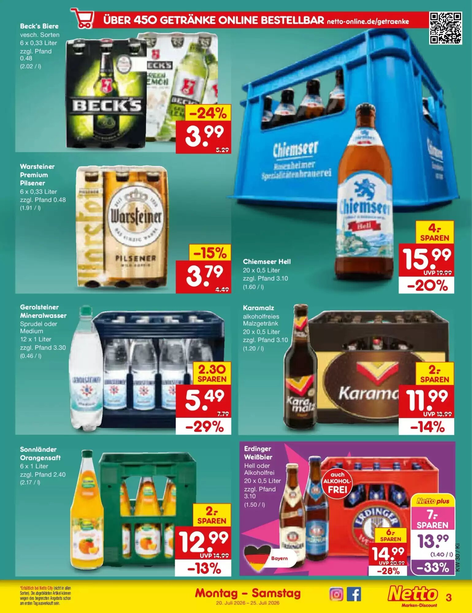 Netto Marken-Discount Prospekt (ab 20.07.2026) zum Blättern - Seite 57