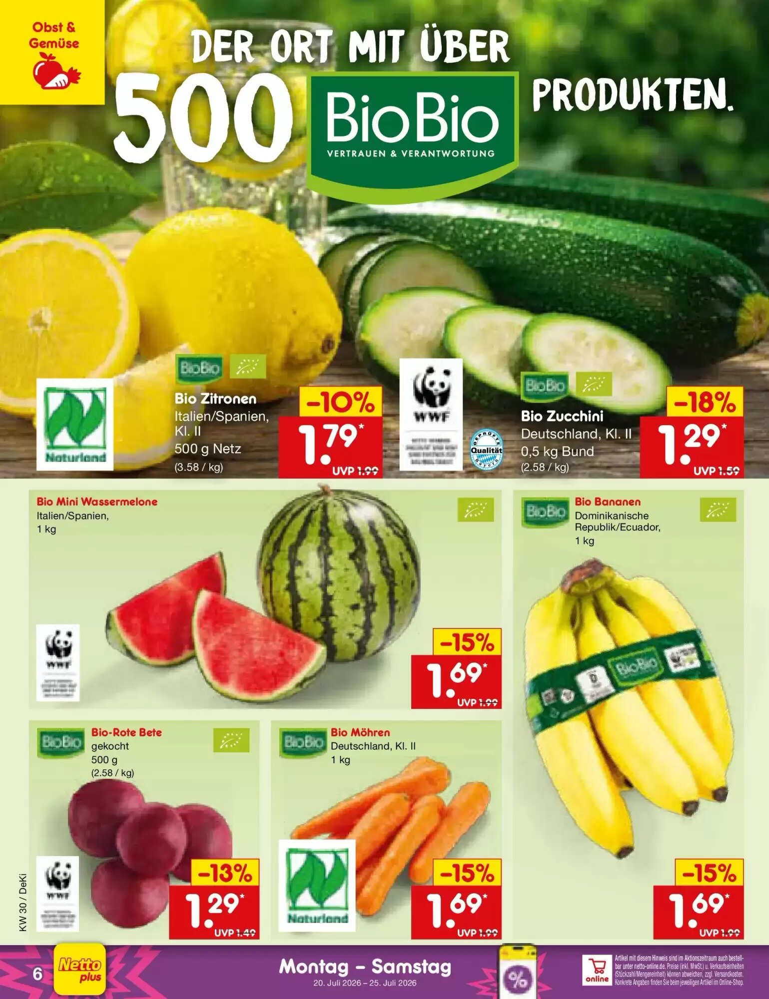 Netto Marken-Discount Prospekt (ab 20.07.2026) zum Blättern - Seite 6