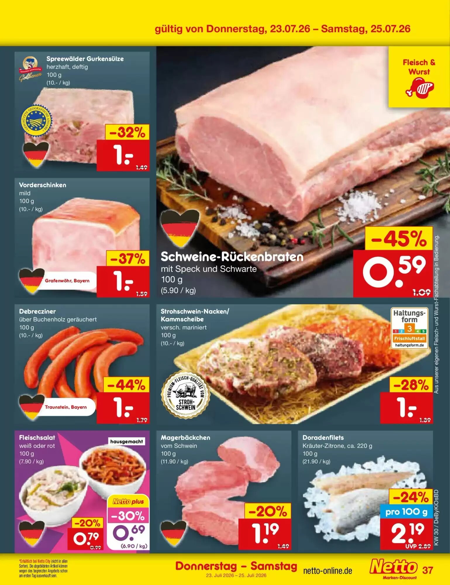 Netto Marken-Discount Prospekt (ab 20.07.2026) zum Blättern - Seite 61