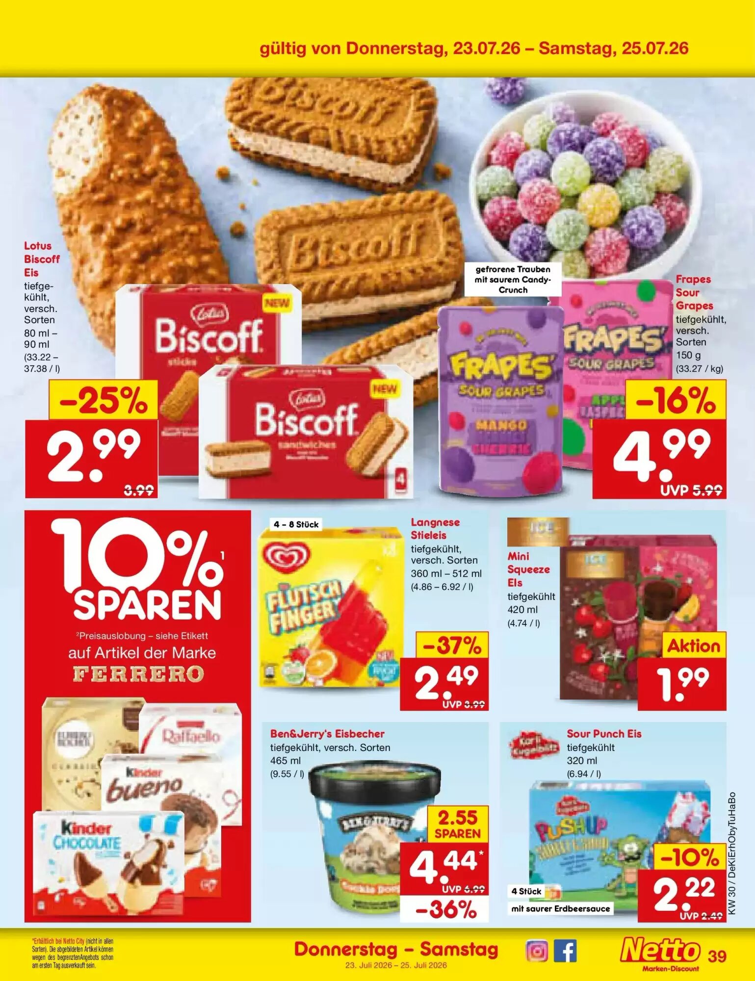 Netto Marken-Discount Prospekt (ab 20.07.2026) zum Blättern - Seite 63